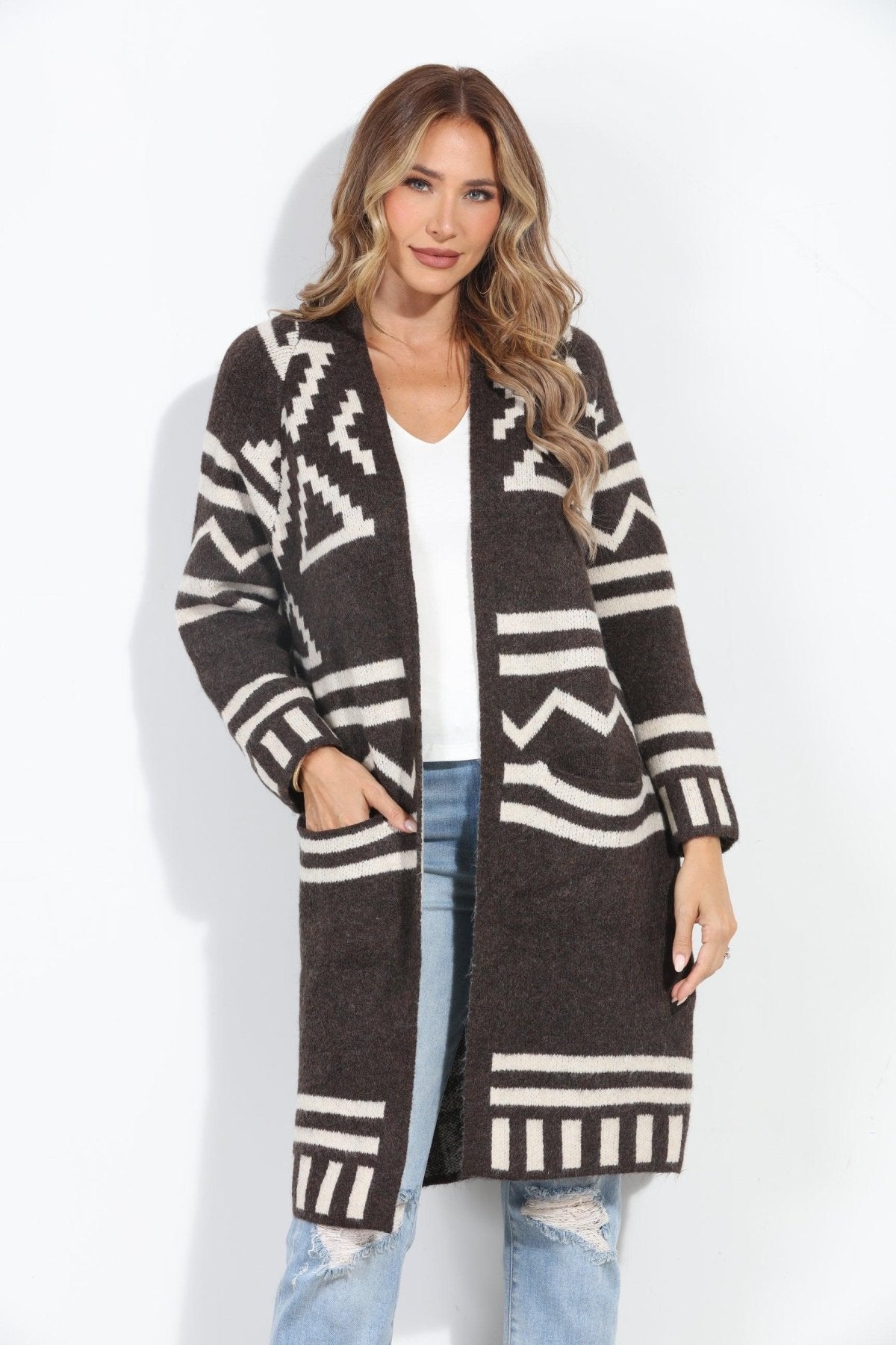 Throw on Coffee Run Duster-FINAL SALE