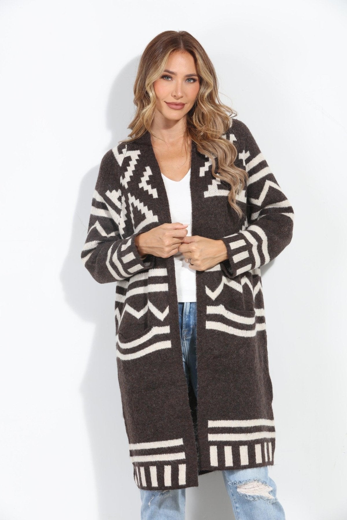 Throw on Coffee Run Duster-FINAL SALE