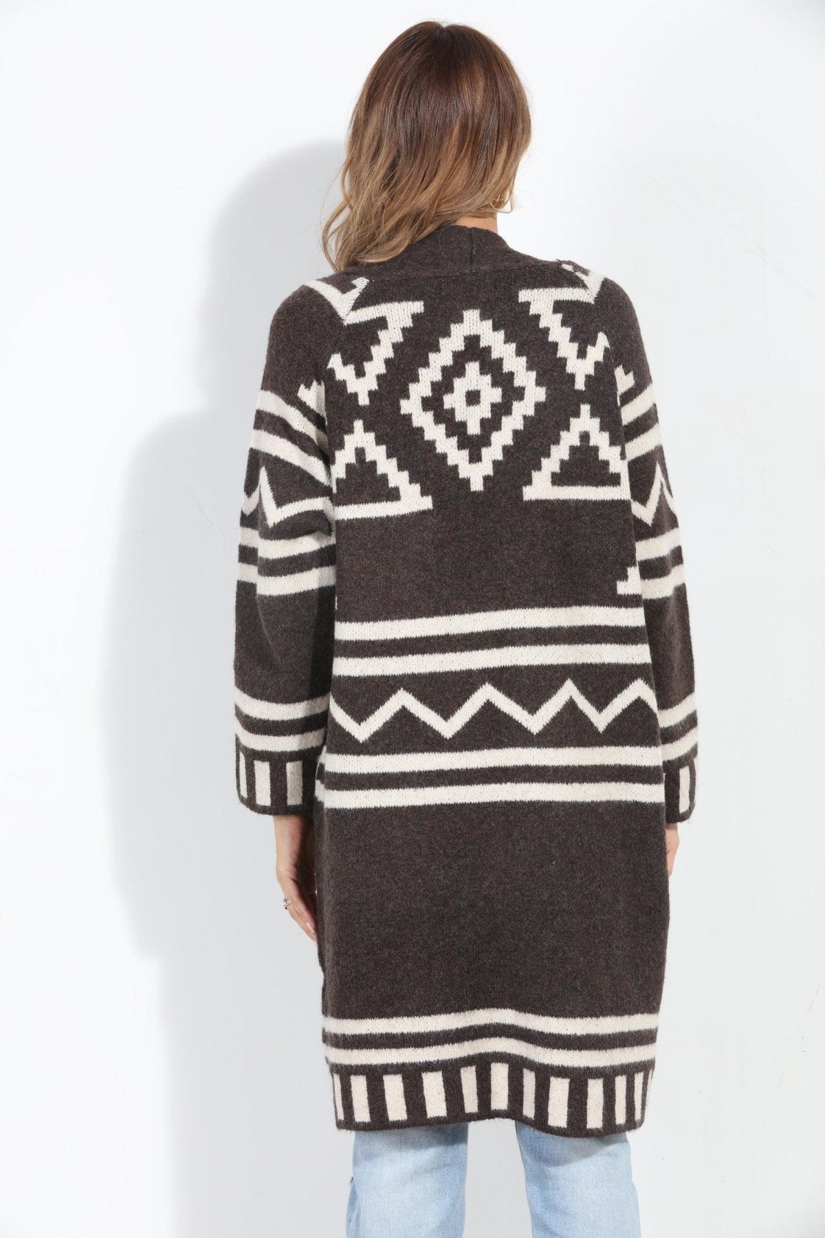 Throw on Coffee Run Duster-FINAL SALE
