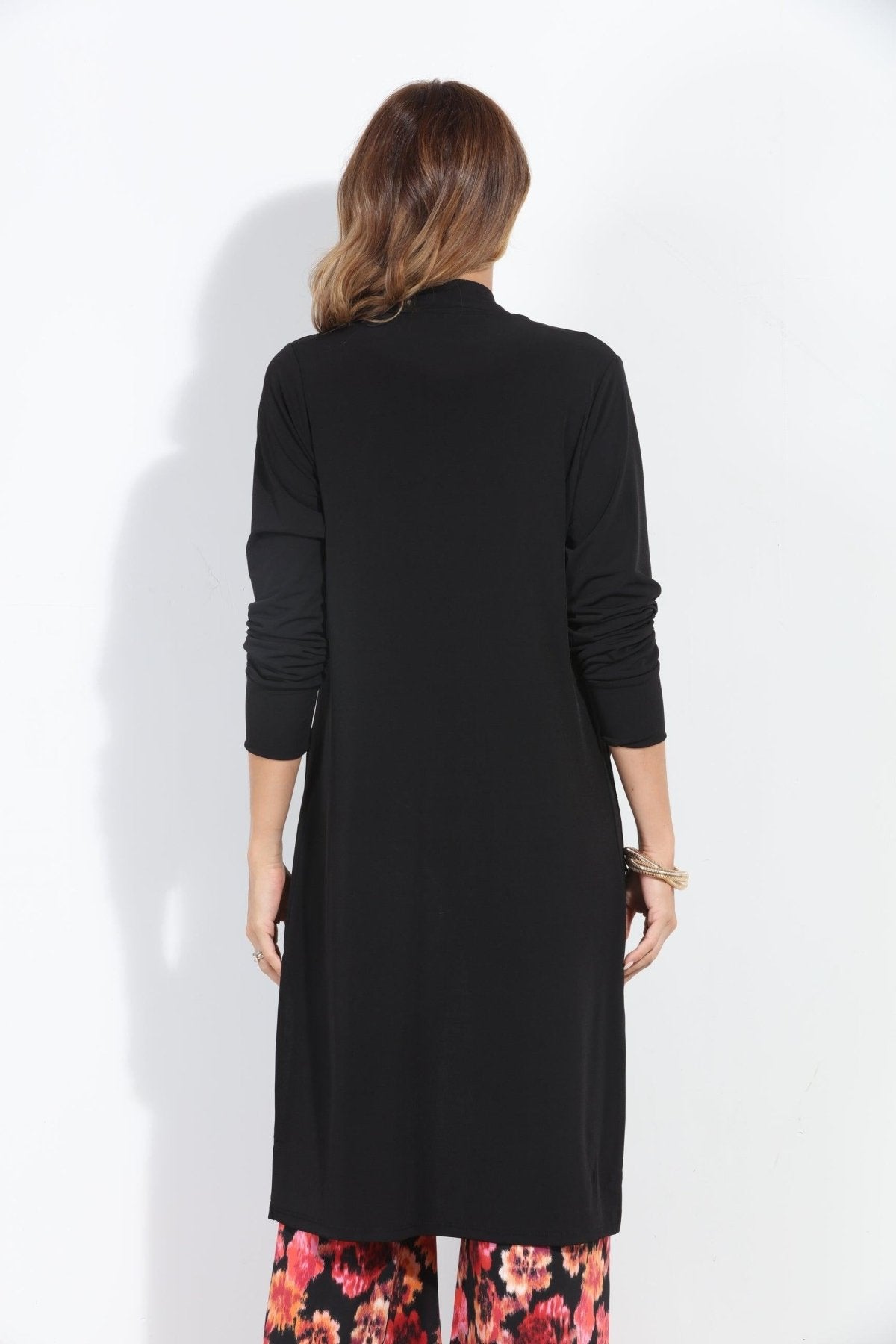 Black Relaxed Lux Cardigan-BEST SELLER