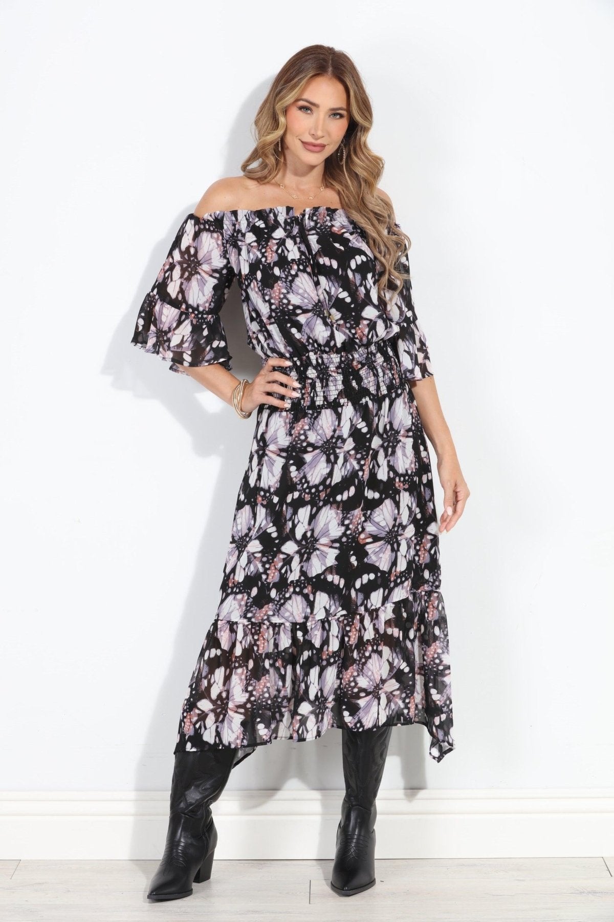 Benson OTS Ruffle Maxi-BEST SELLER