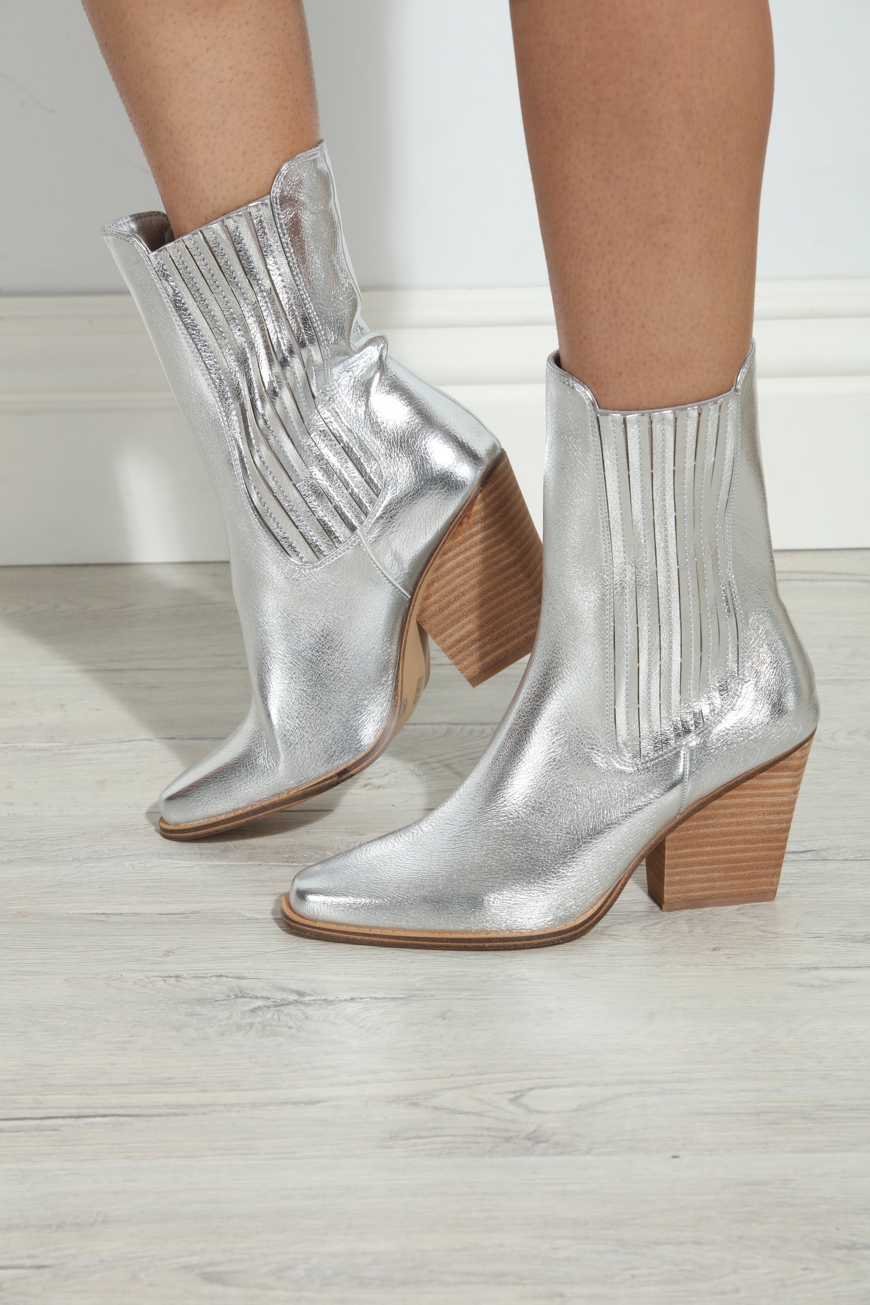Chinese Laundry- Cali Metallic Bootie-FINAL SALE