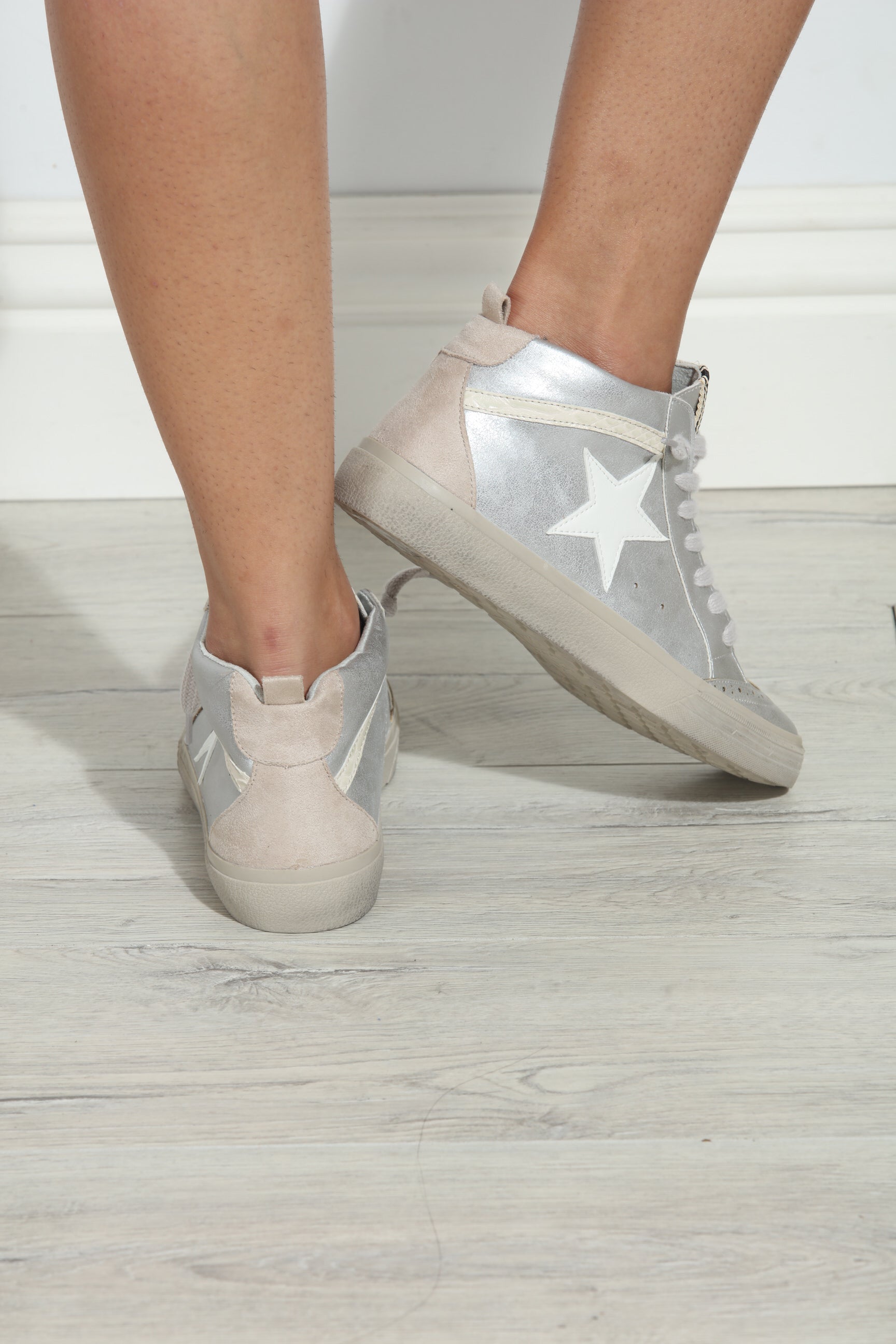 Paulina High-Top Sneakers-FINAL SALE