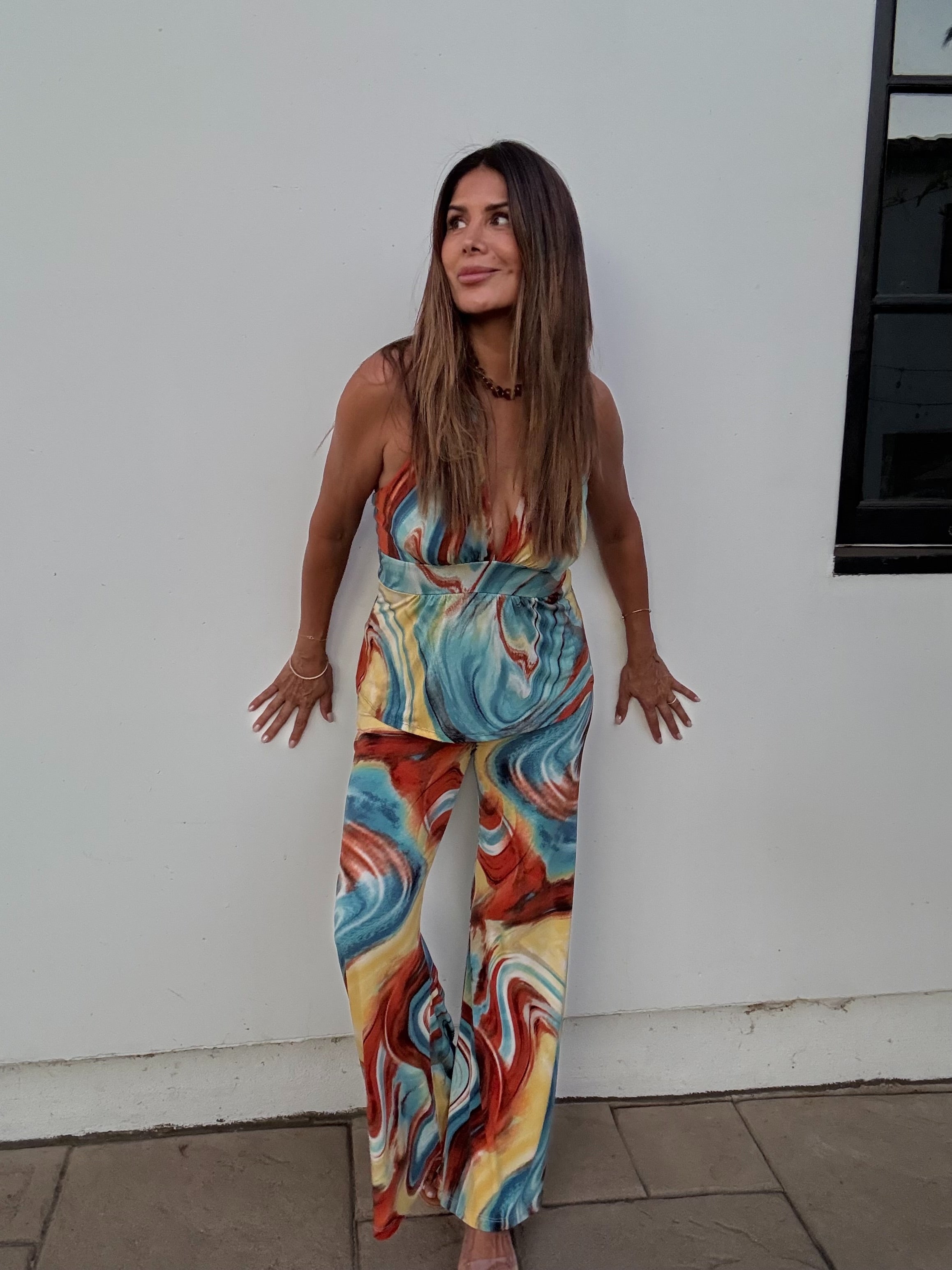Sahara Deep V Halter Tank-BEST SELLER