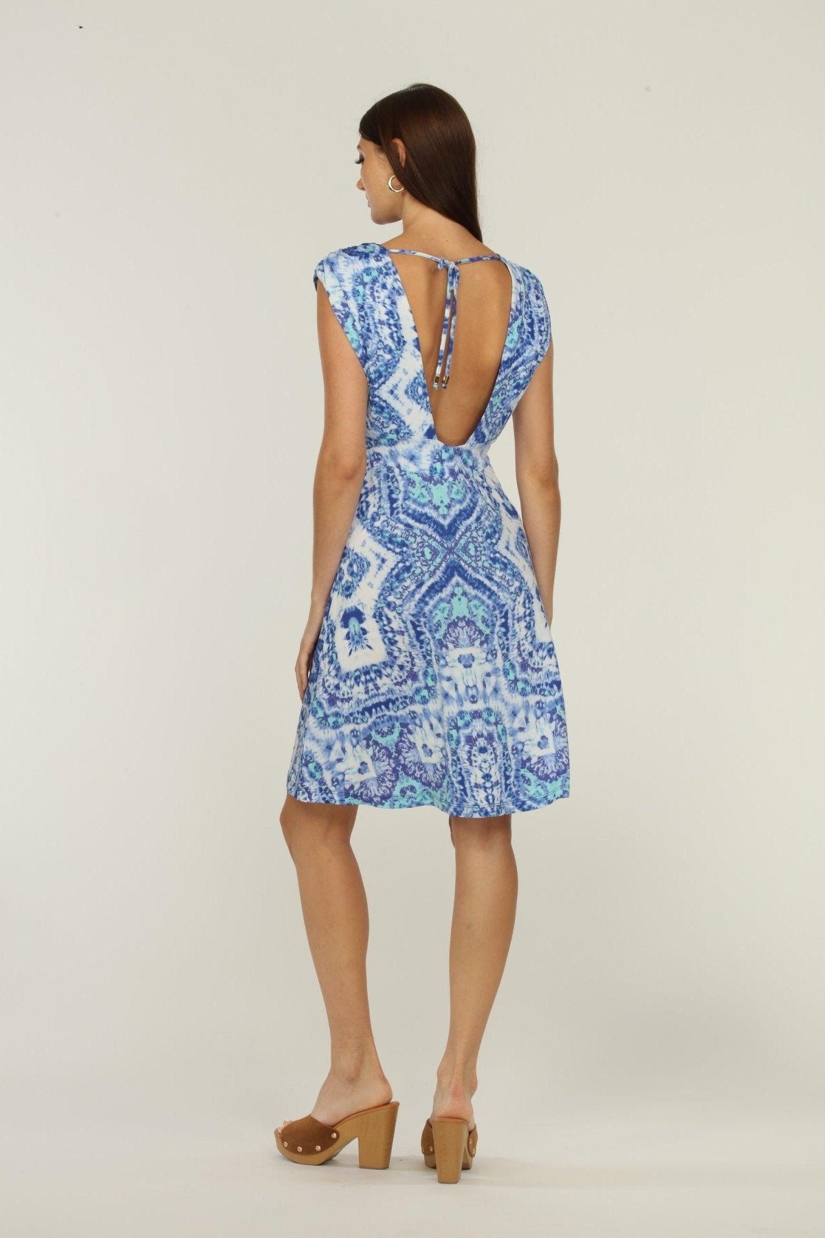 Bosworth V-Neck ITY Dress - FINAL SALE