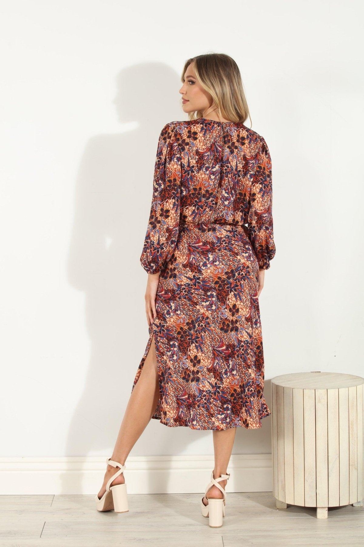 Mica Bias Satin Dress-FINAL SALE