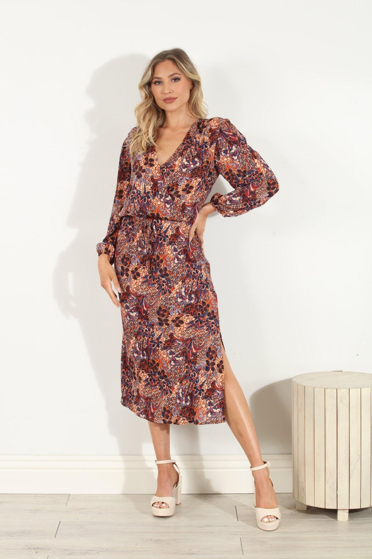 Mica Bias Satin Dress-FINAL SALE