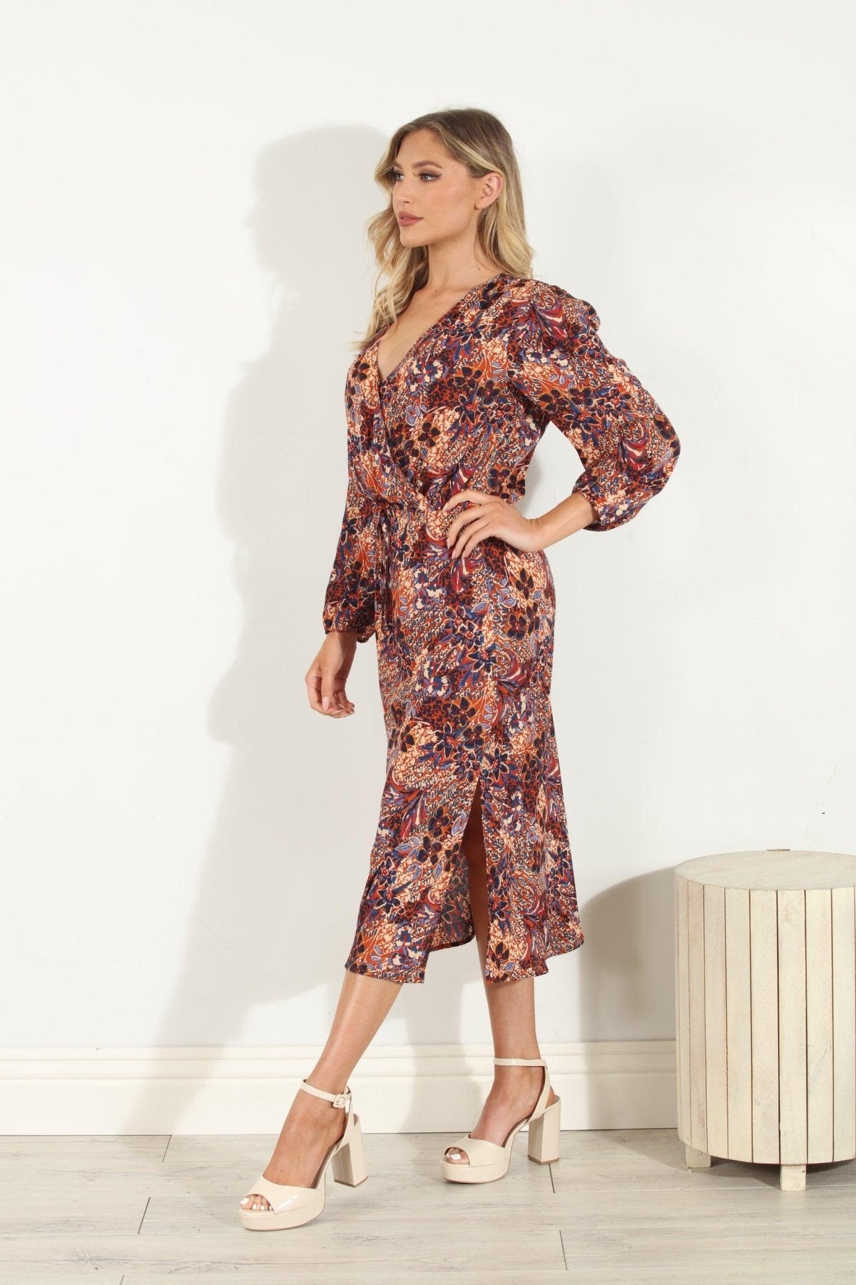 Mica Bias Satin Dress-FINAL SALE