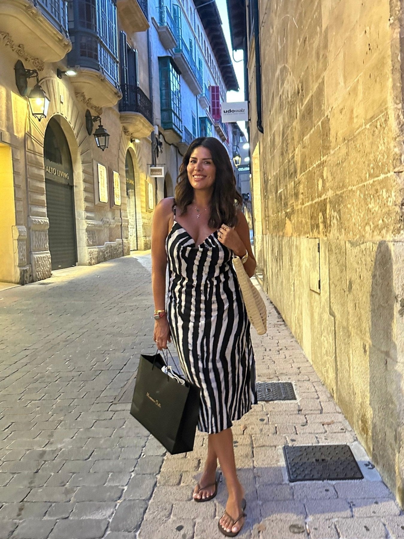 Fletcher Bias Midi Dress-FINAL SALE