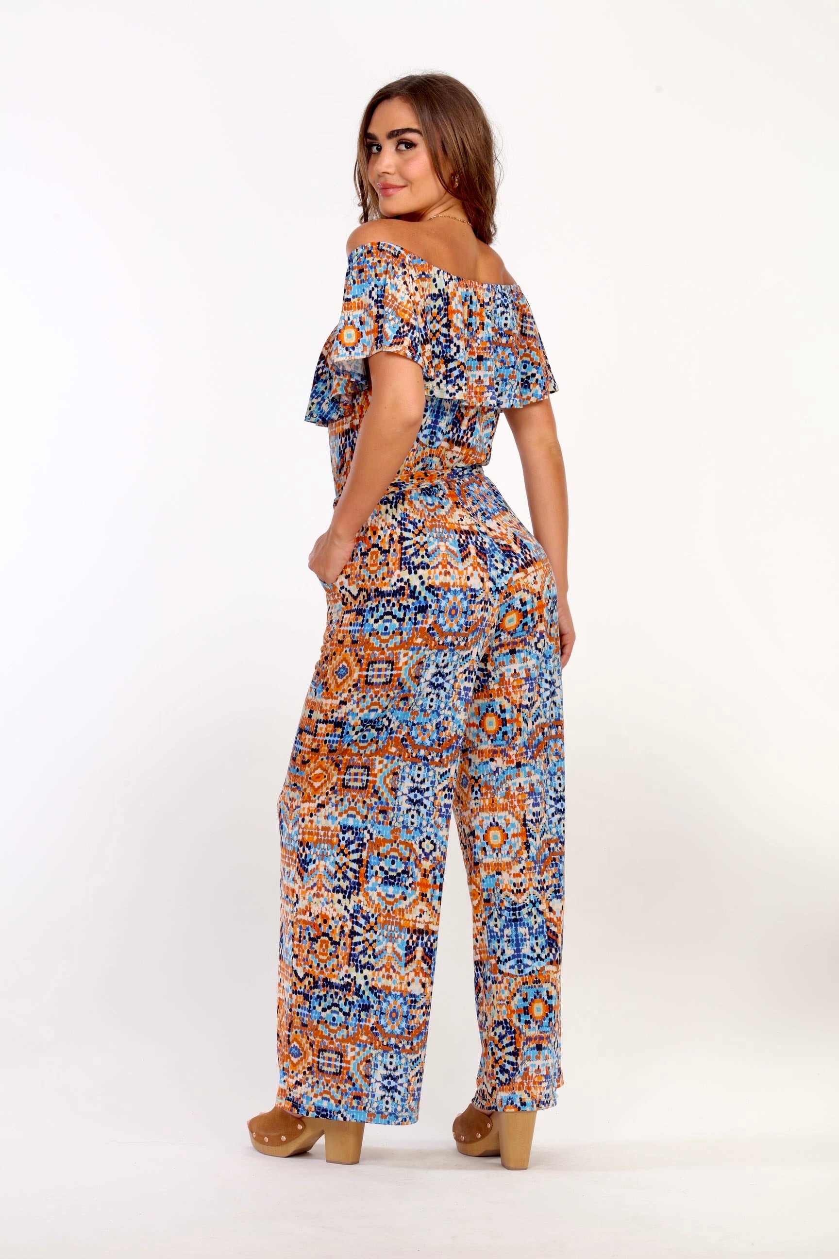 Detra Ruffle Tube Jumpsuit