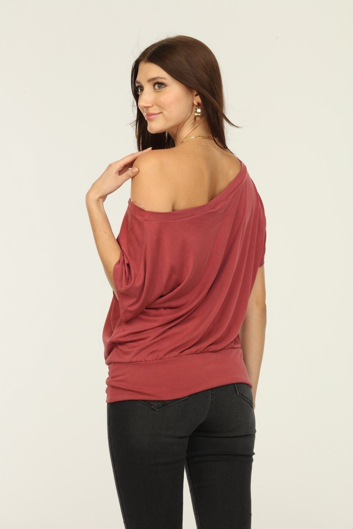 Sangria  Cupro OTS Top-BEST SELLER