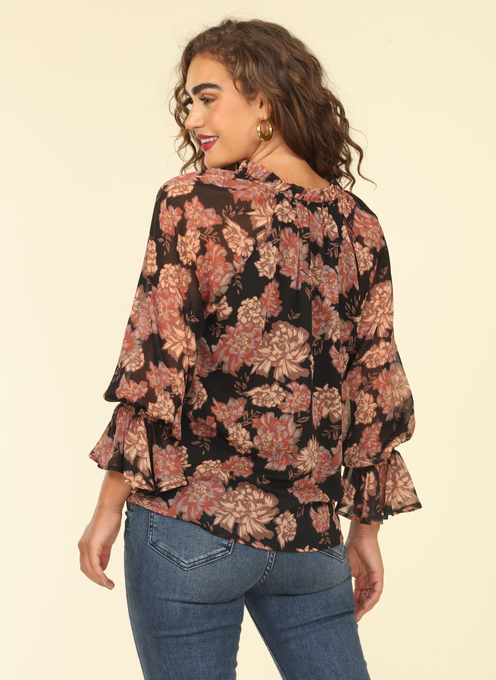Yelena Chiffon Blouse - FINAL SALE