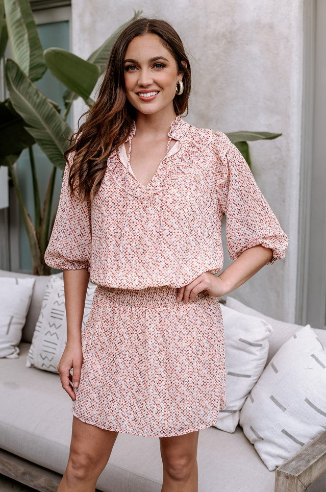 Ralphie Smocked Ruffle Dress - FINAL SALE
