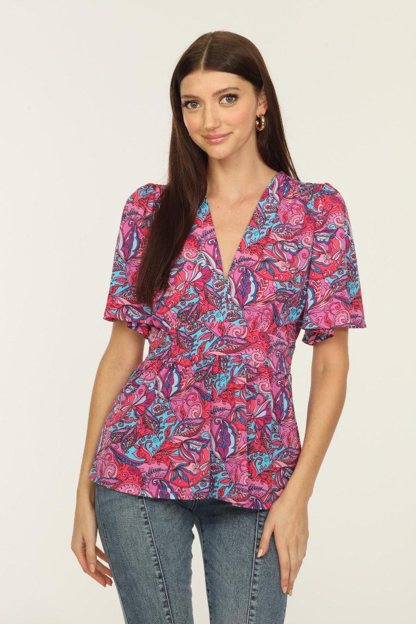 Shaye Deep V Top-FINAL SALE