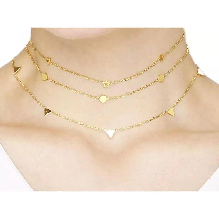 Sahira Triangle Choker