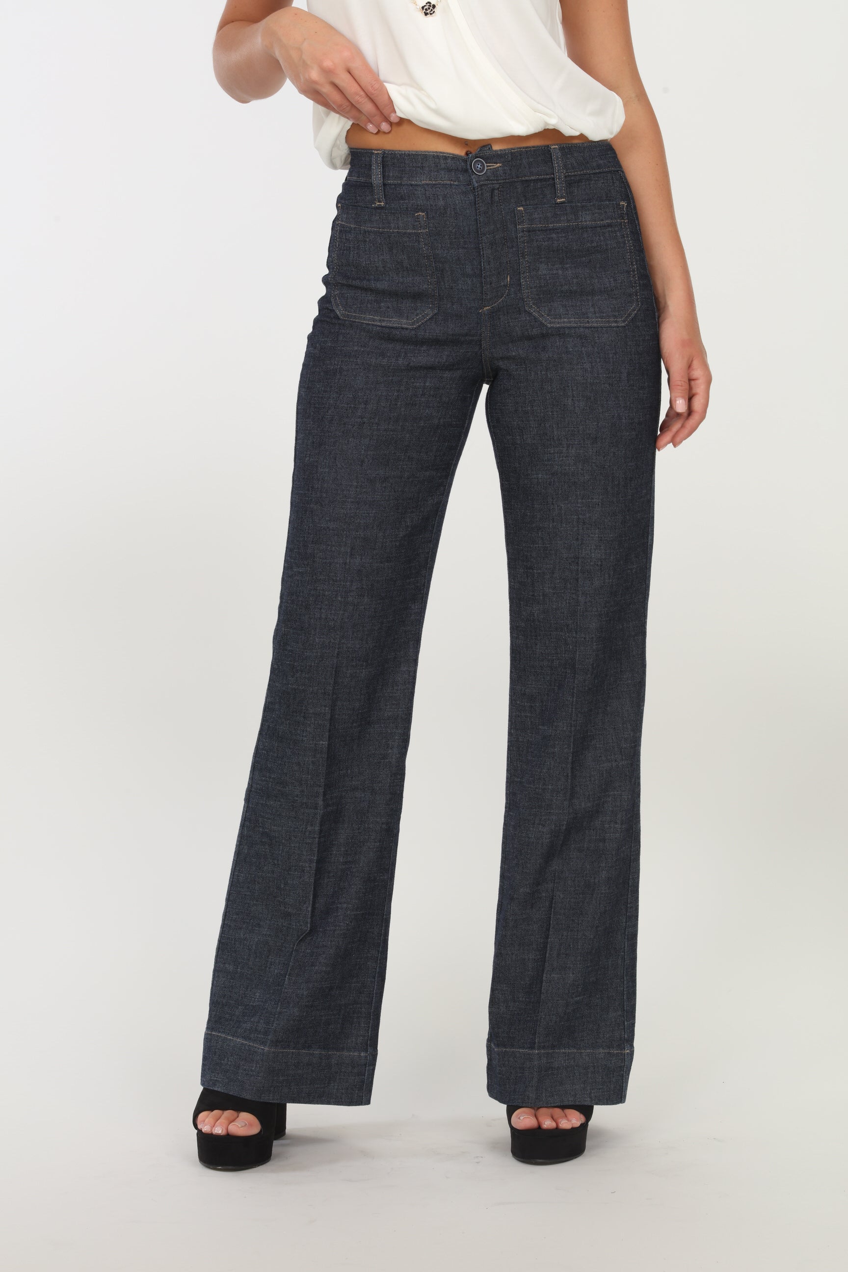 Level 99 Hampton Linen Tencel Pants