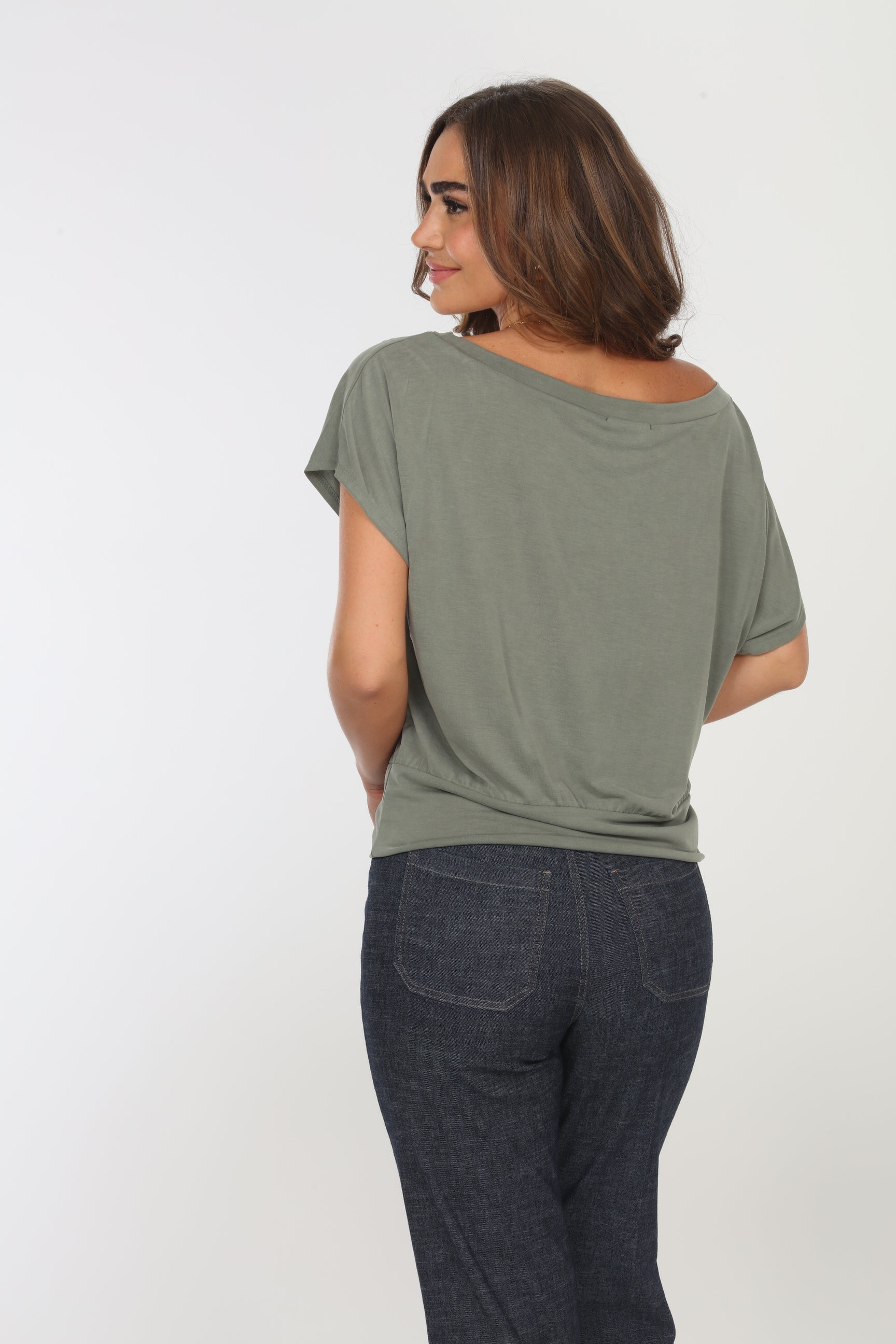 Verdina Cupro OTS Top