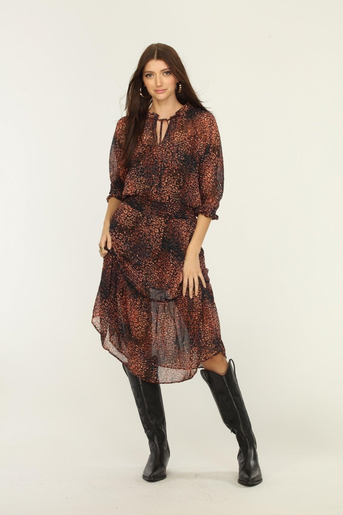 Autumn MIDI Dress-FINAL SALE