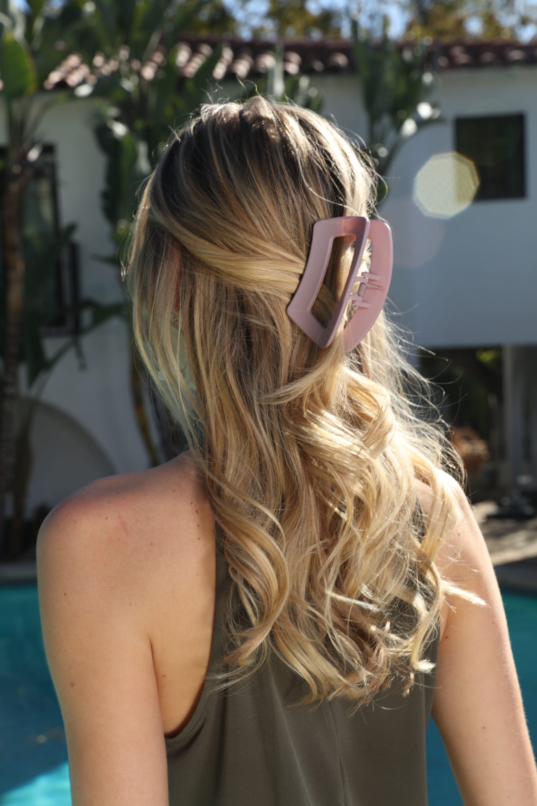 Lavender Oversized Hair Clip