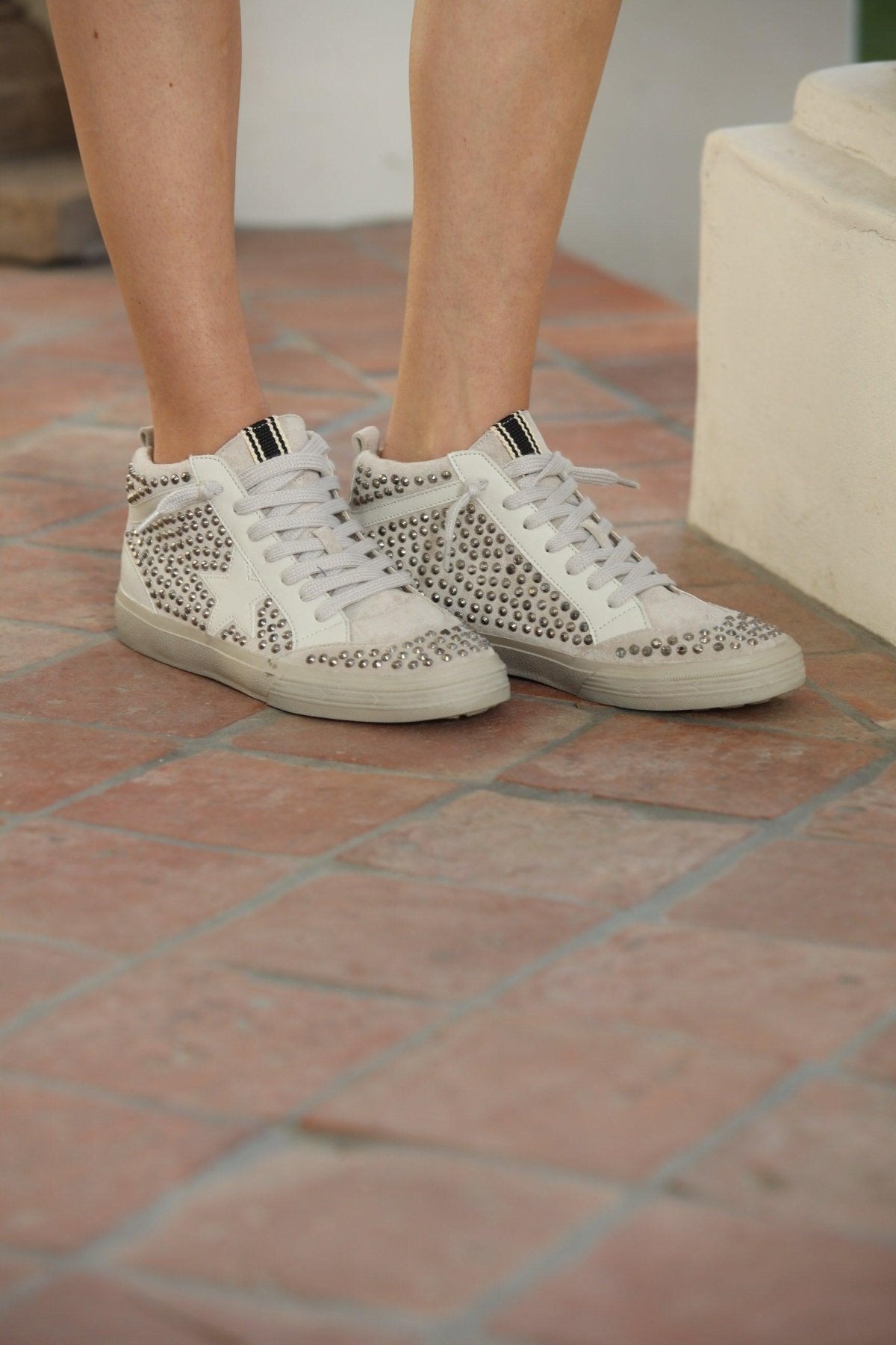 Severine Studded Sneakers-FINAL SALE