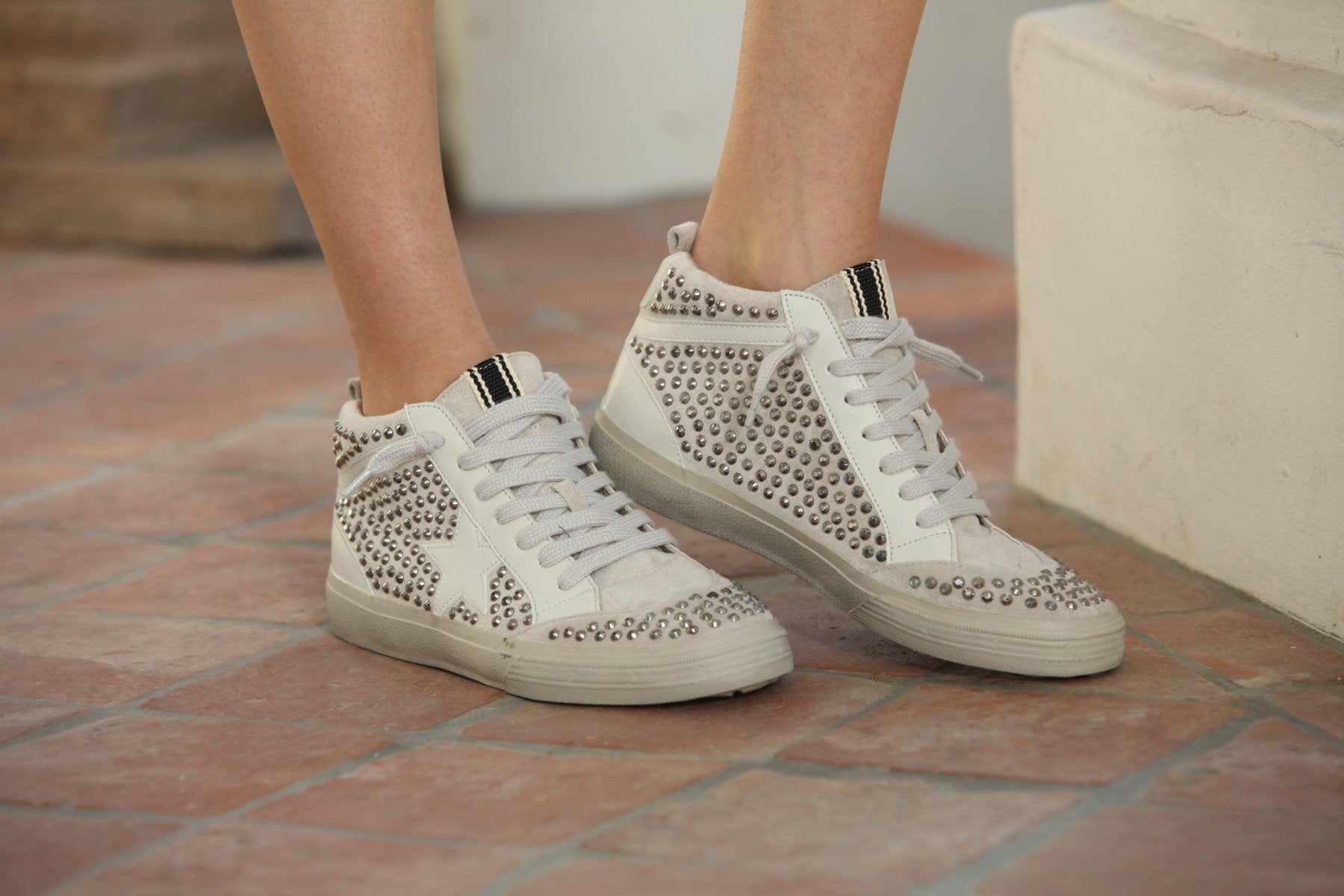 Severine Studded Sneakers-FINAL SALE