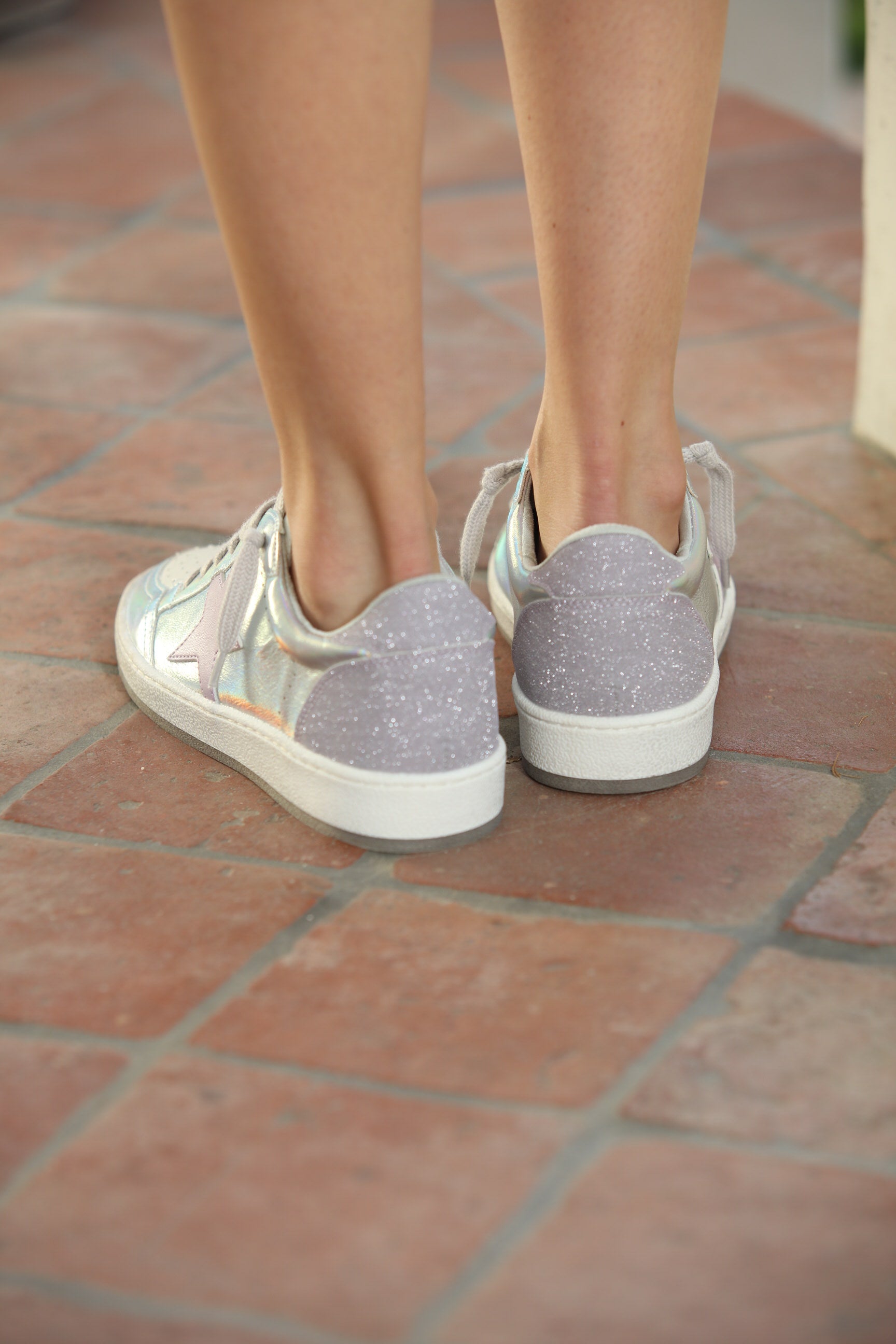 Paz Lilac Low-Top Sneaker-FINAL SALE