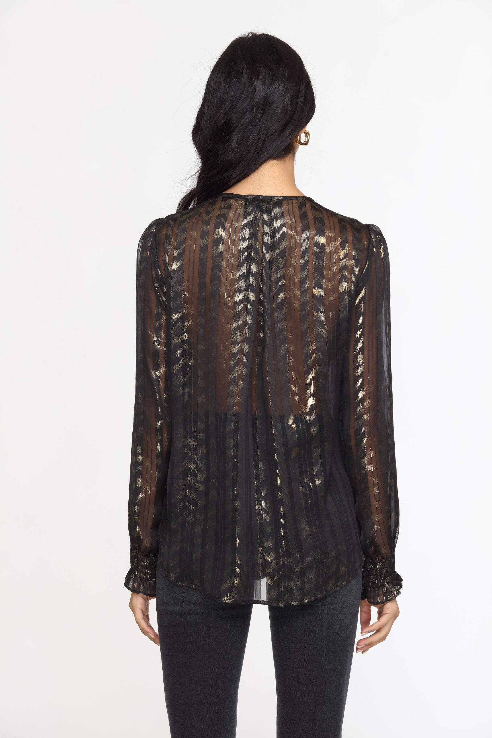 Manda Surplice Blouse-FINAL SALE