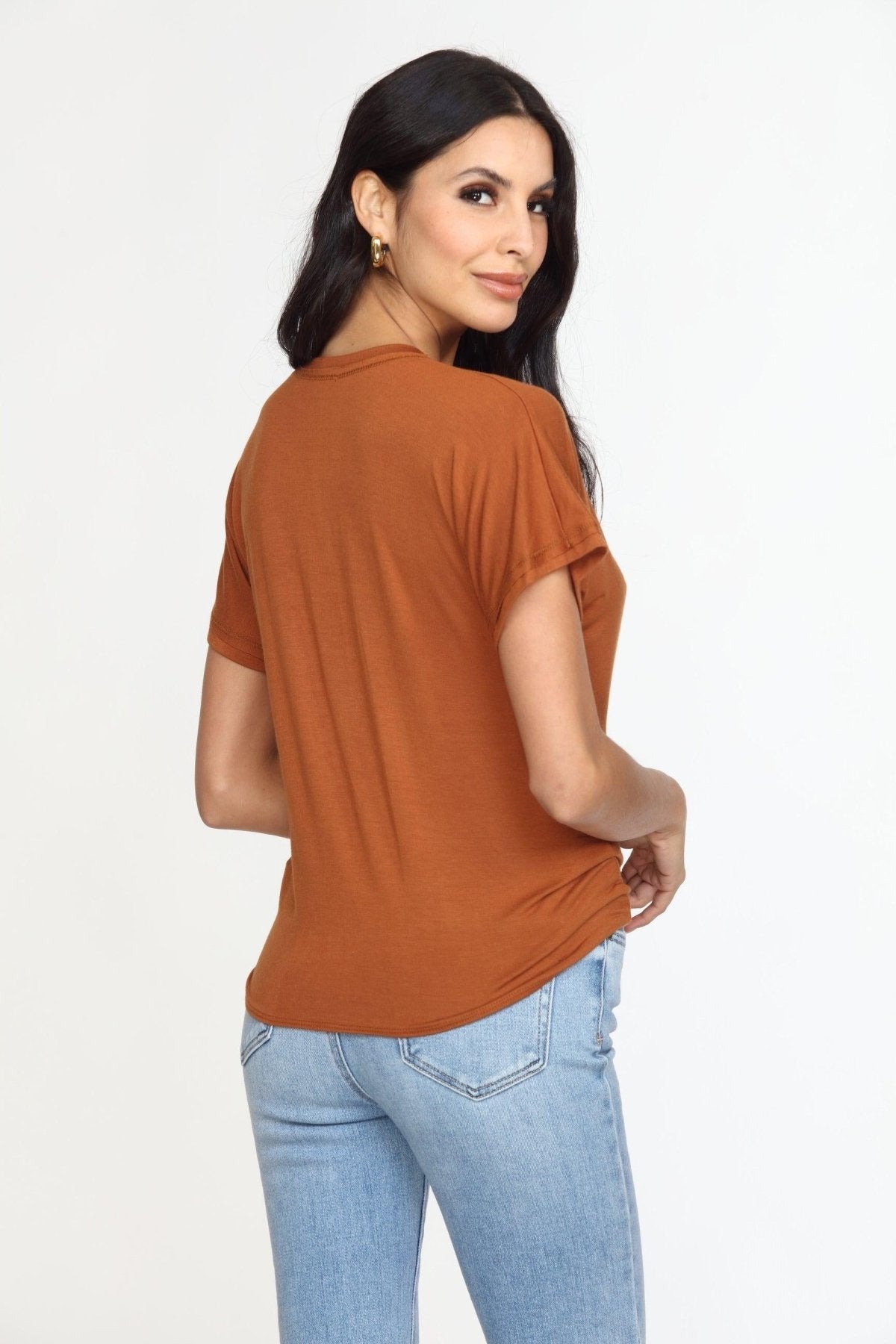 Copper Tee with Front Tie-BEST SELLER