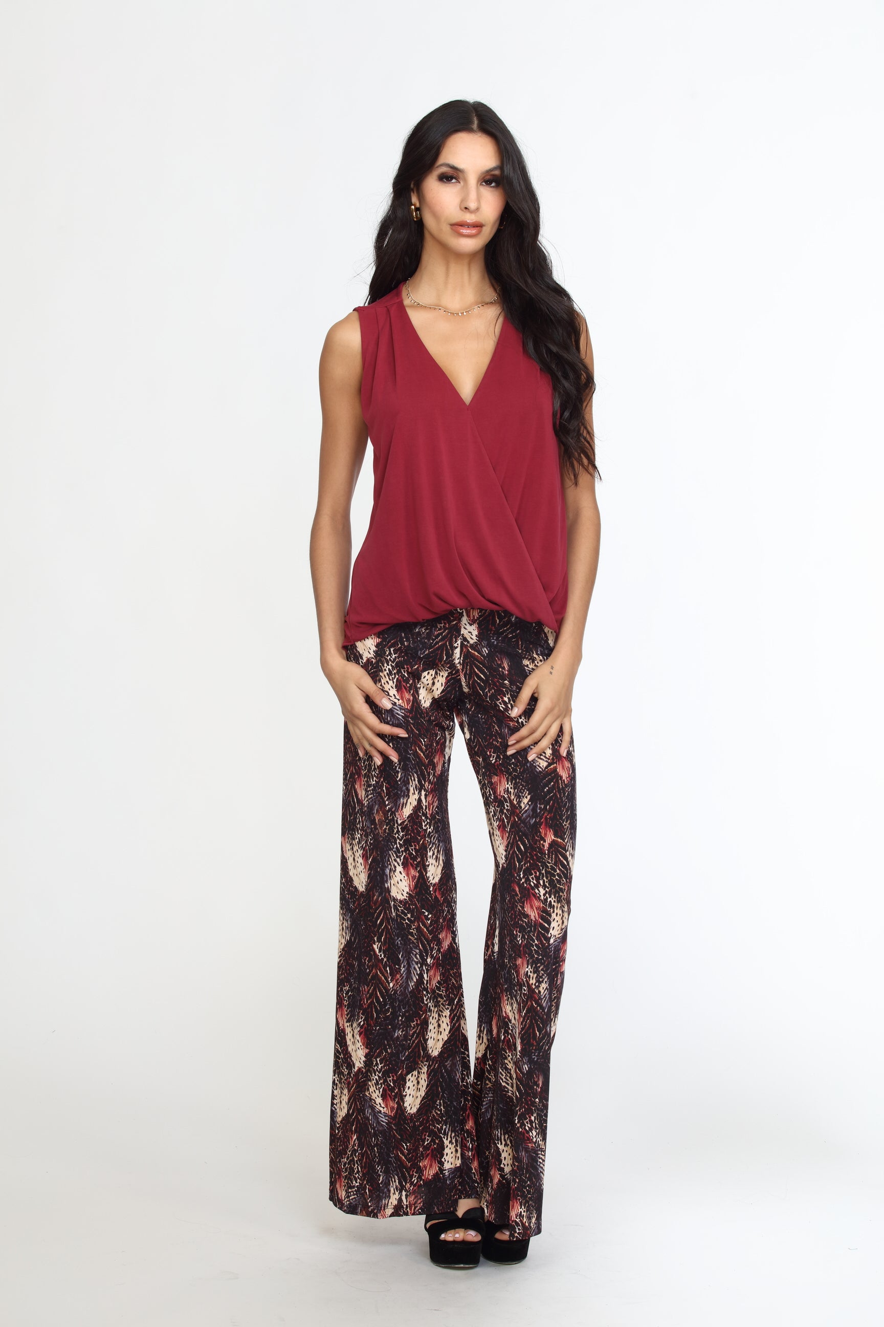 Roanoke Stretch Flare Leg Pants - FINAL SALE
