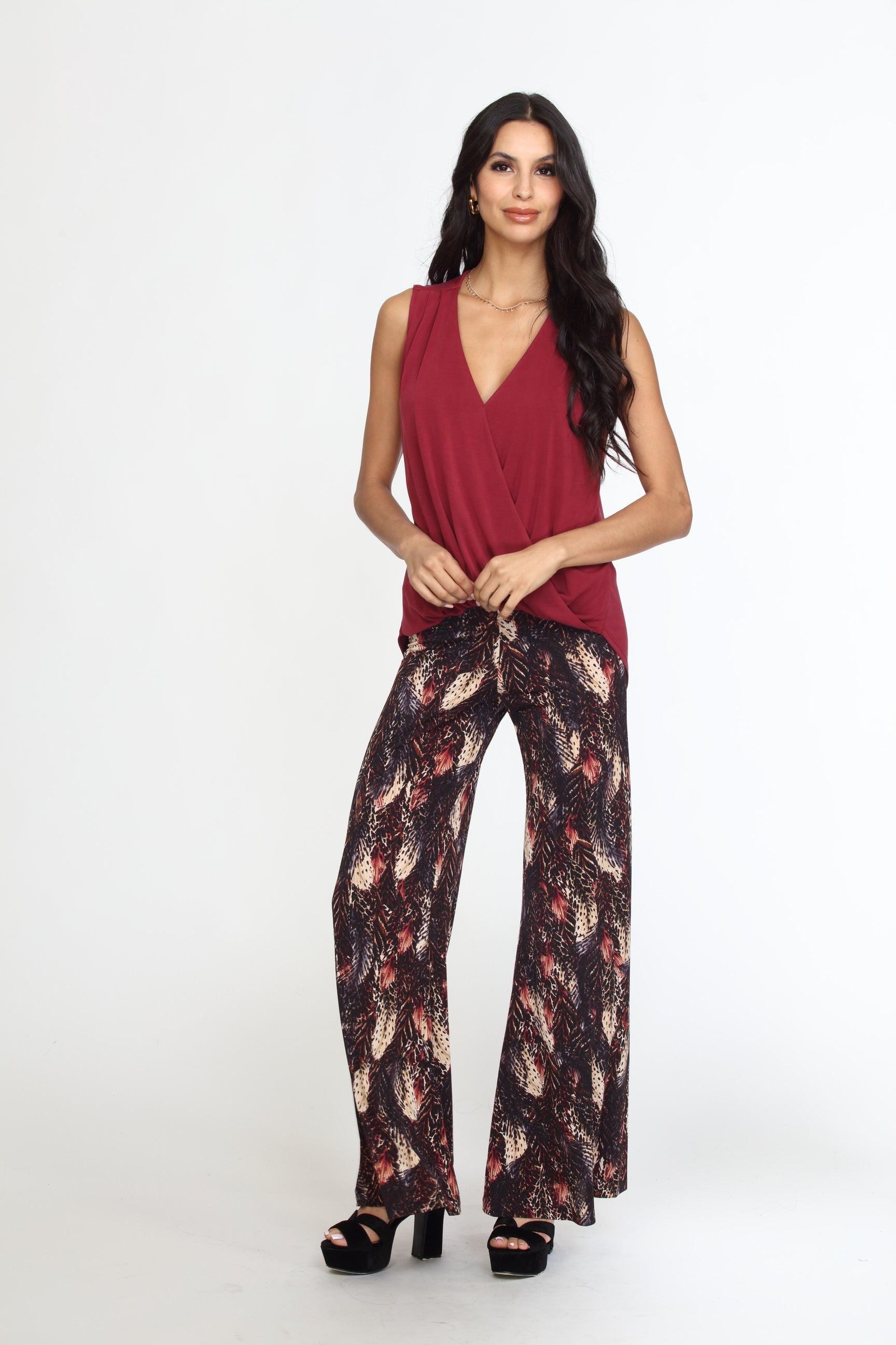 Roanoke Stretch Flare Leg Pants - FINAL SALE