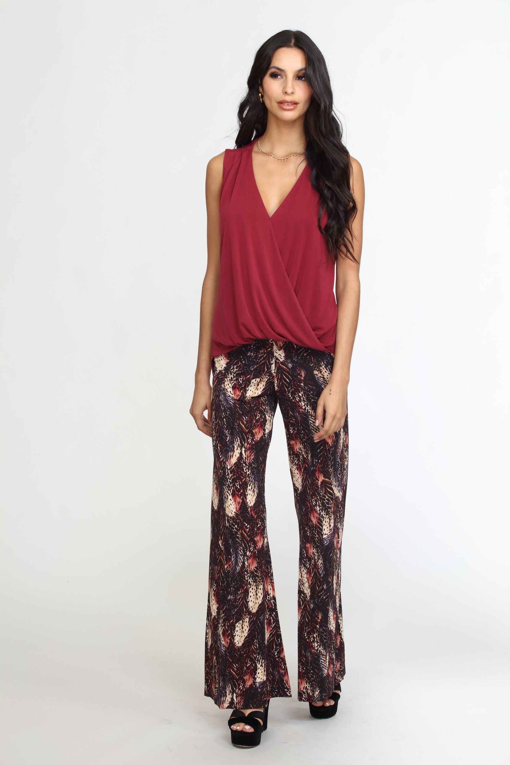 Roanoke Stretch Flare Leg Pants - FINAL SALE