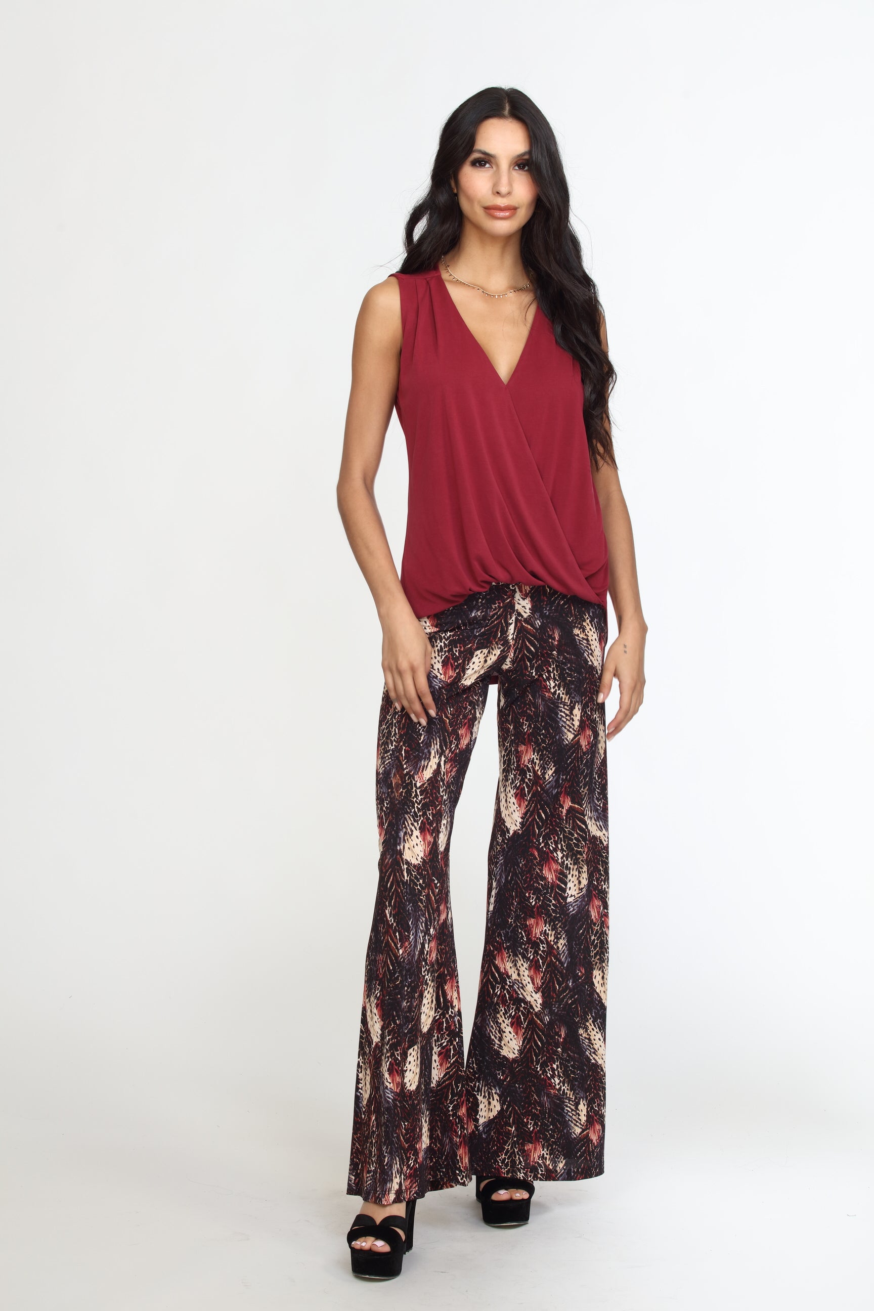 Roanoke Stretch Flare Leg Pants - FINAL SALE