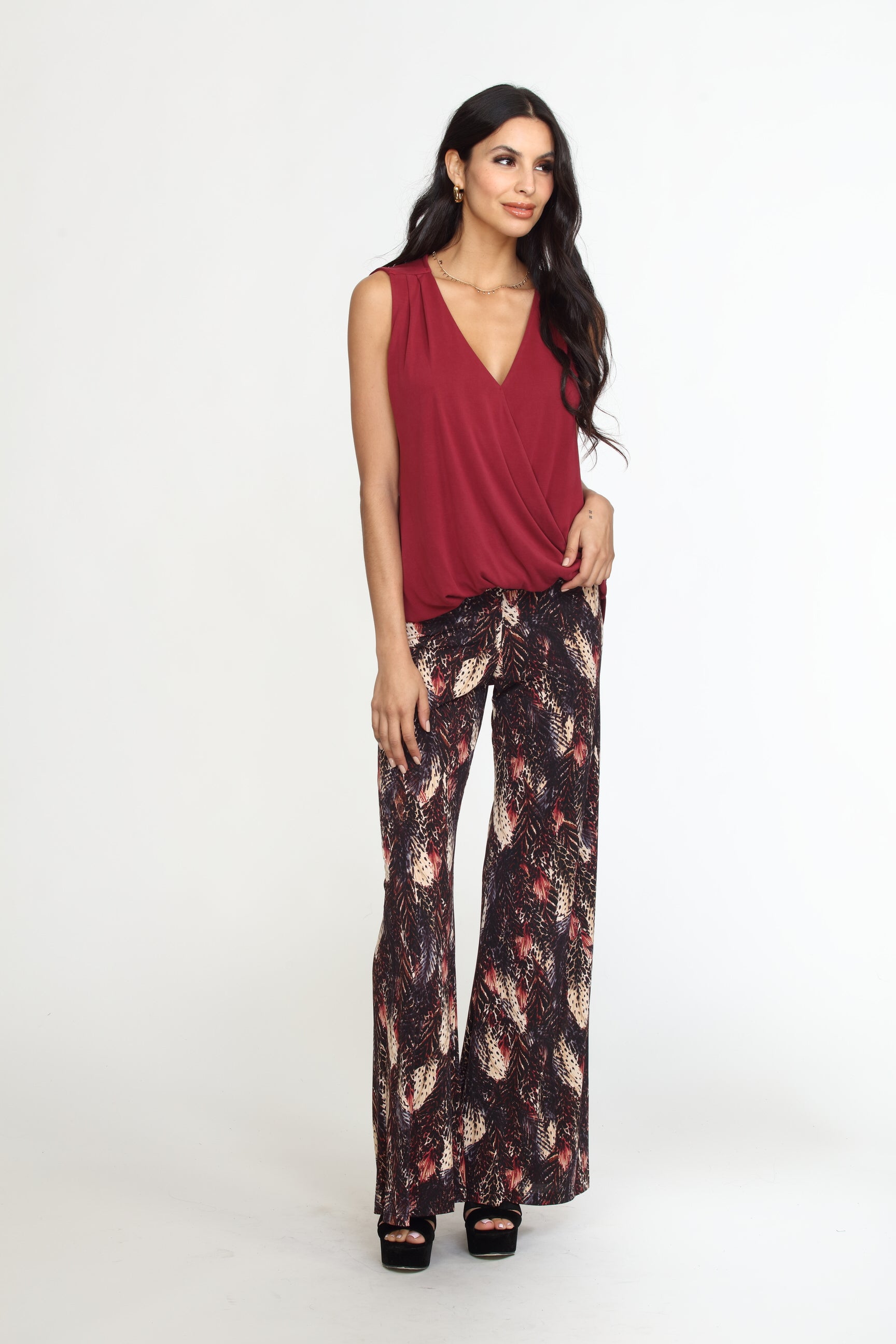 Roanoke Stretch Flare Leg Pants - FINAL SALE
