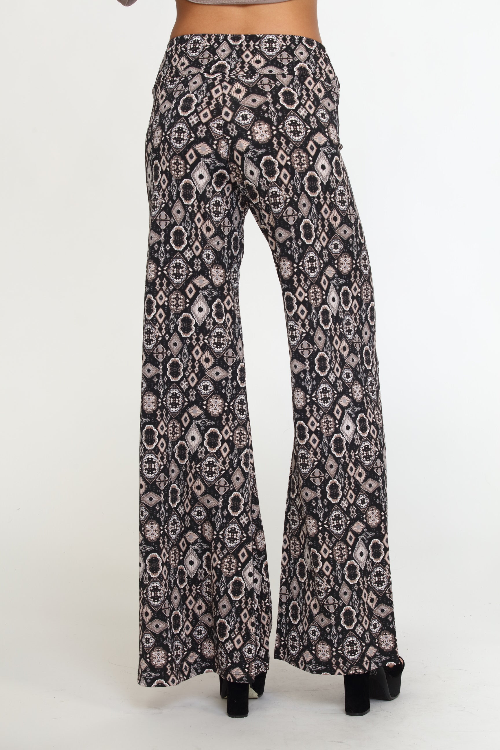 Wanda Stretch Flare Leg Pants -FINAL SALE