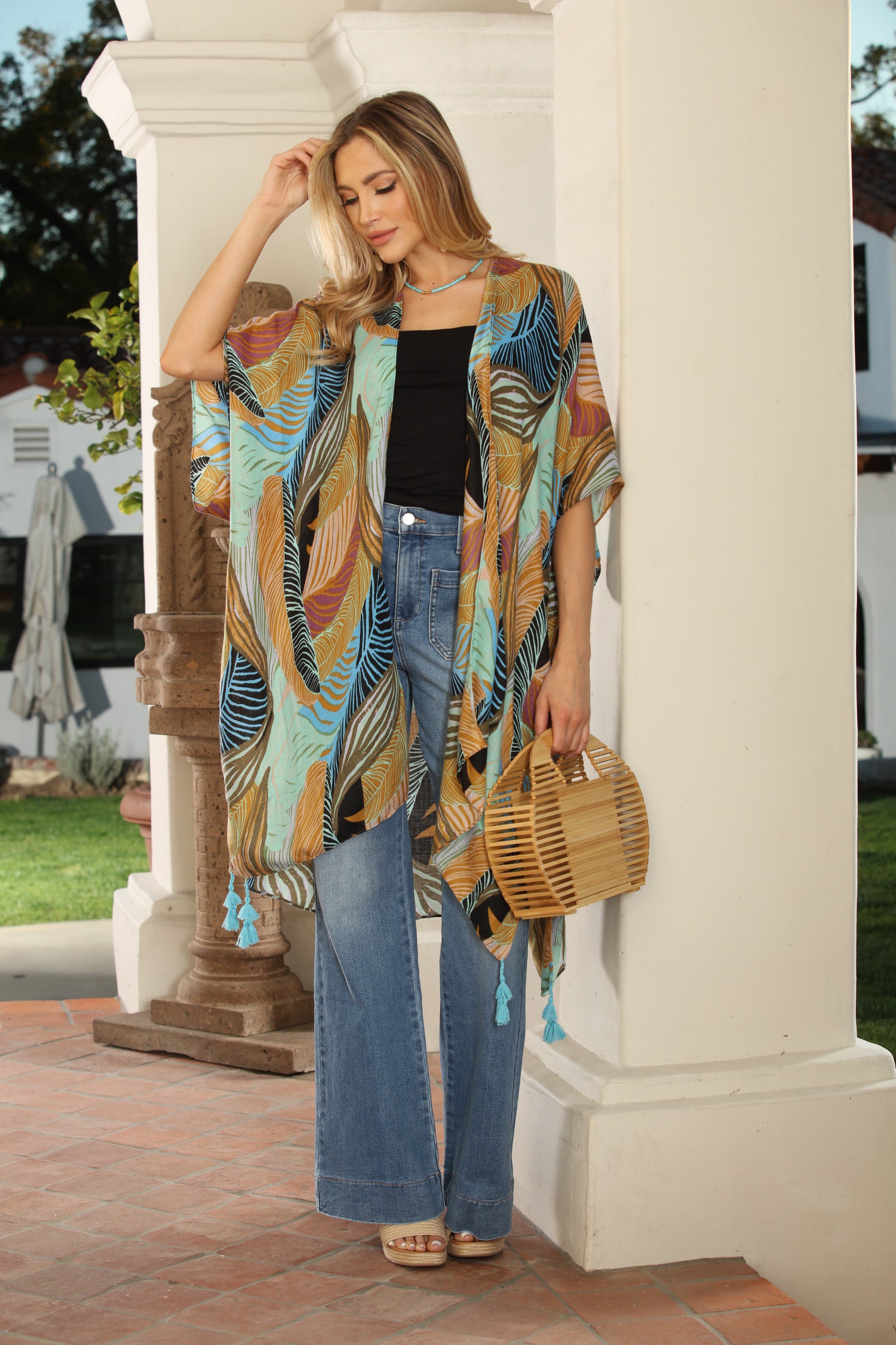 Topanga Open Kimono Cover-Up-BEST SELLER
