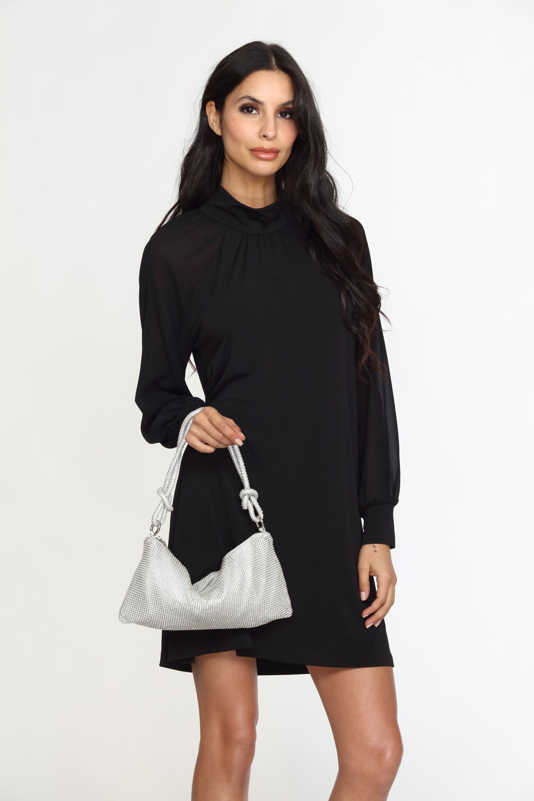 Silver Chain Party Purse