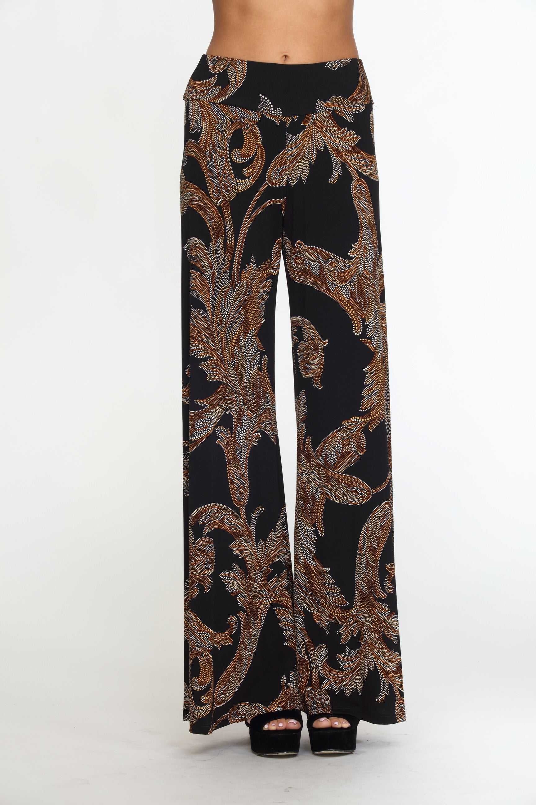 Zandra Stretch Flare Leg Pants