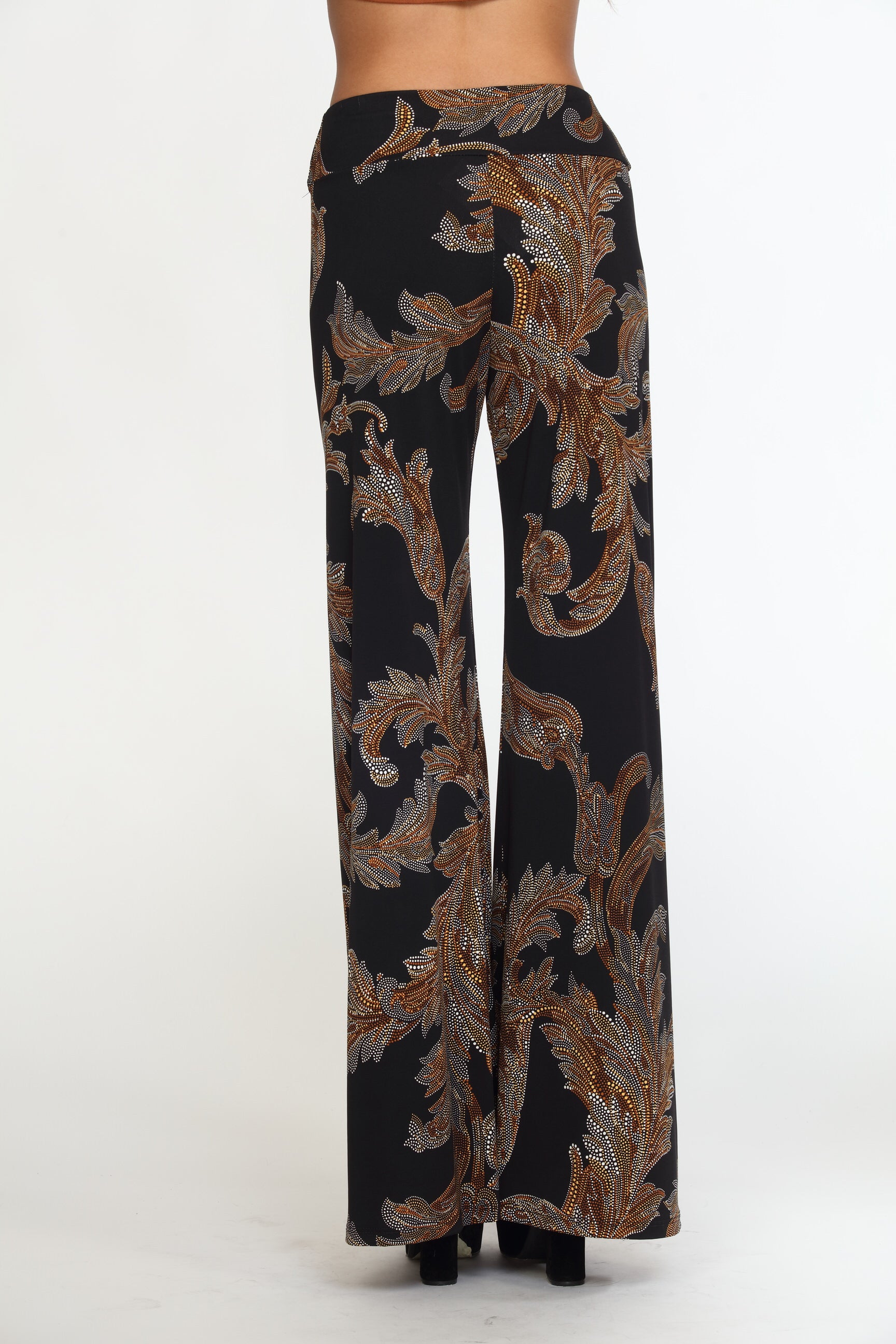 Zandra Stretch Flare Leg Pants