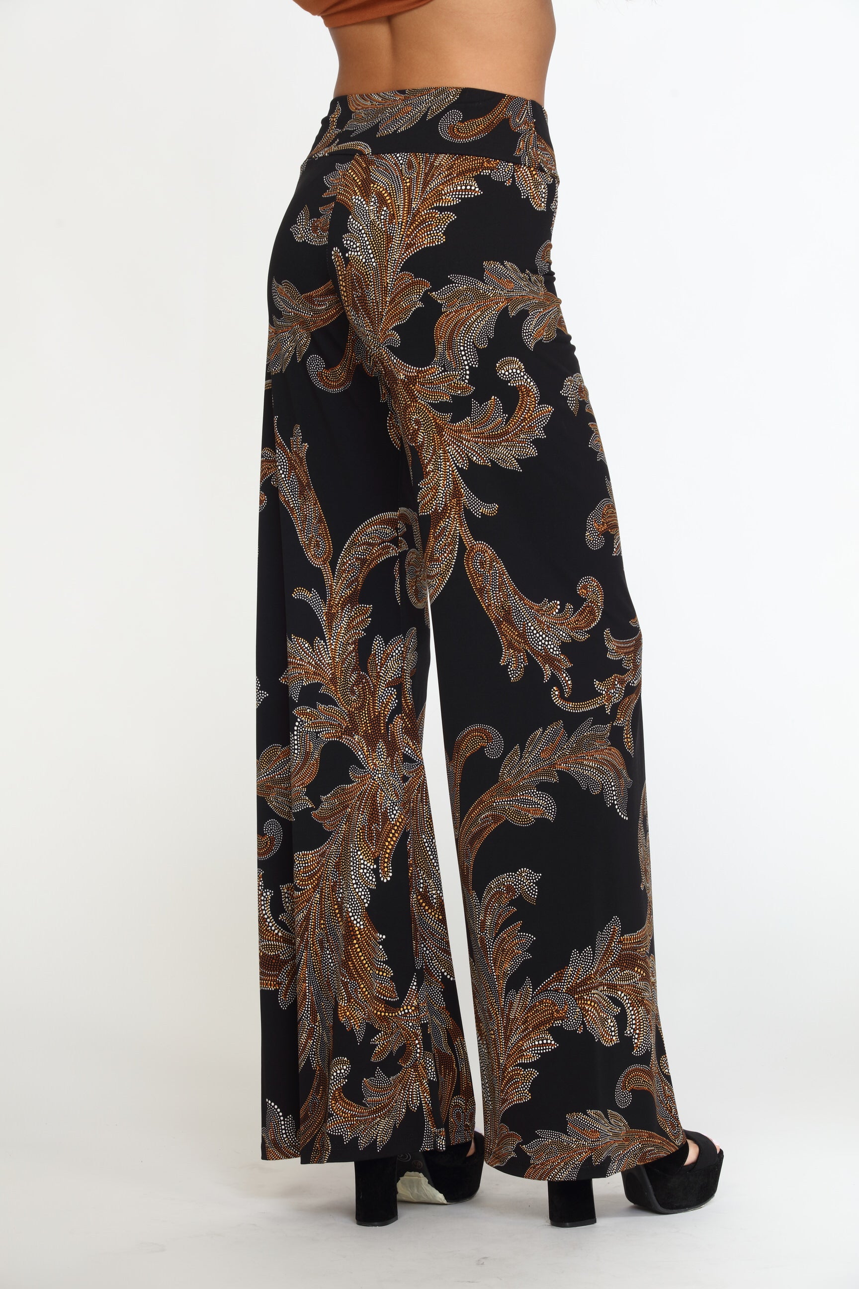 Zandra Stretch Flare Leg Pants
