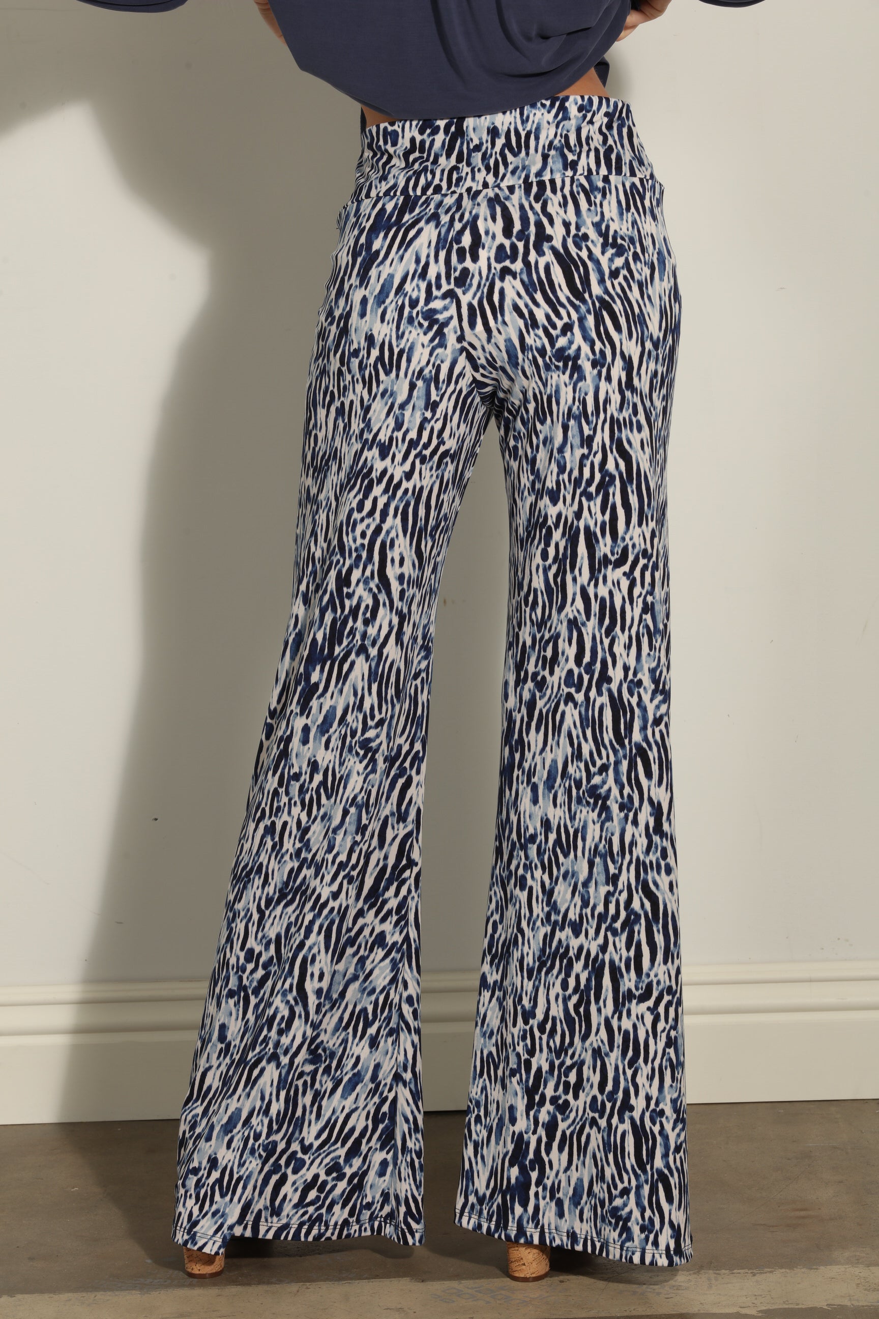 Livia Stretch Flare Leg Pants-FINAL SALE