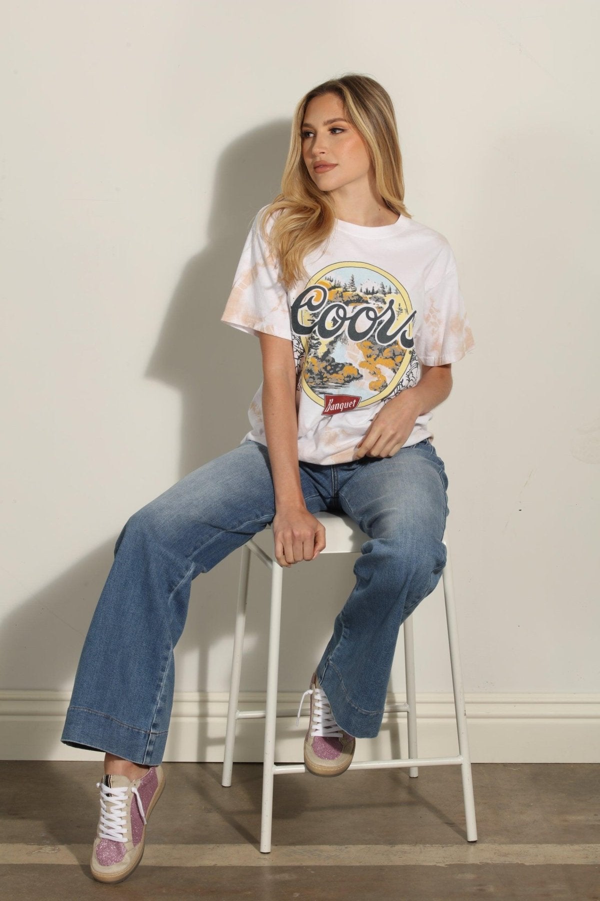 Coors Tie Dye Tee-FINAL SALE
