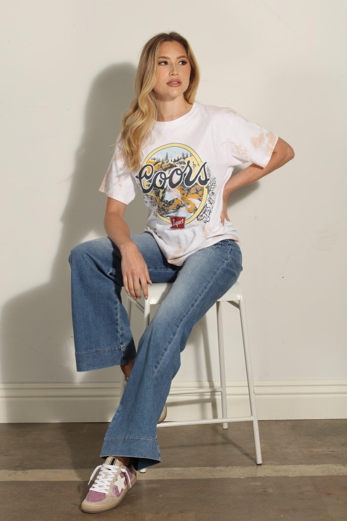 Coors Tie Dye Tee-FINAL SALE
