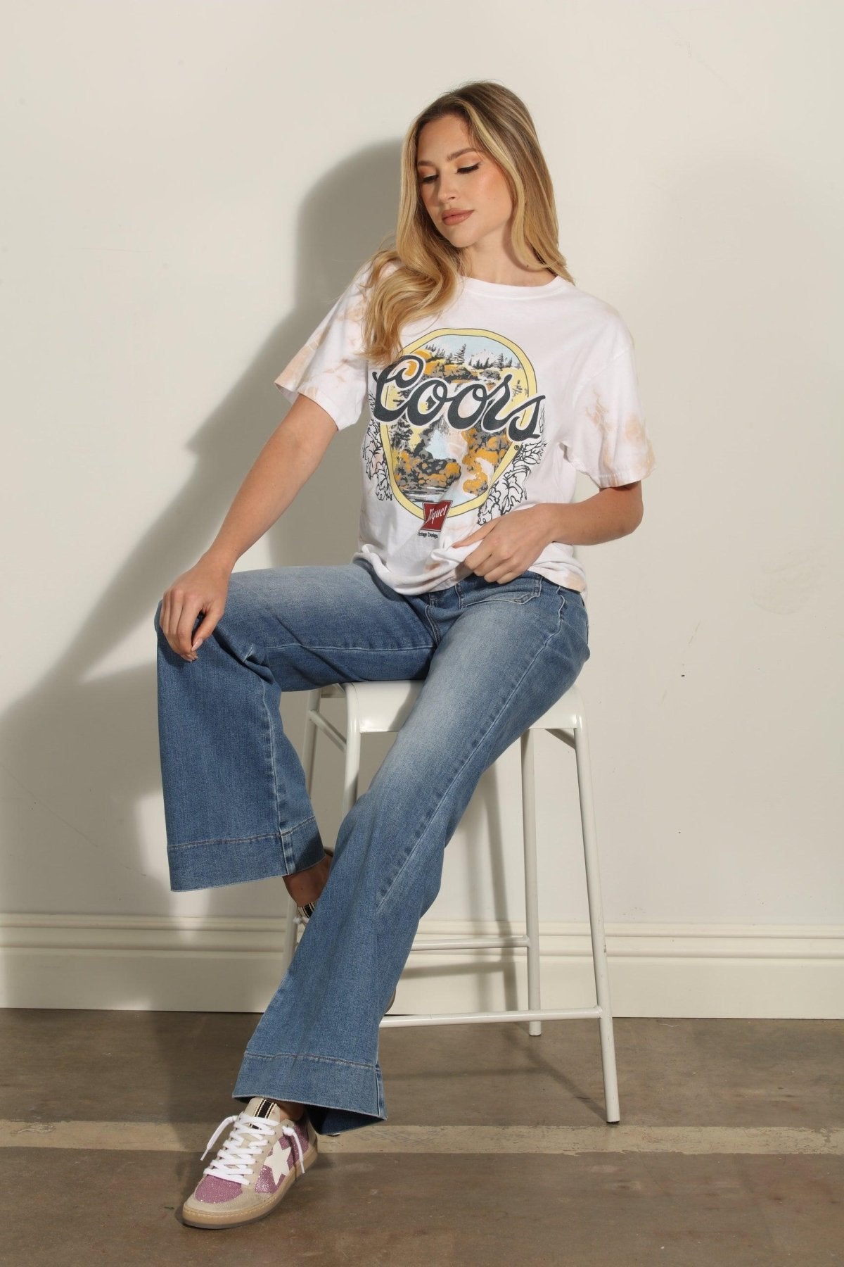 Coors Tie Dye Tee-FINAL SALE