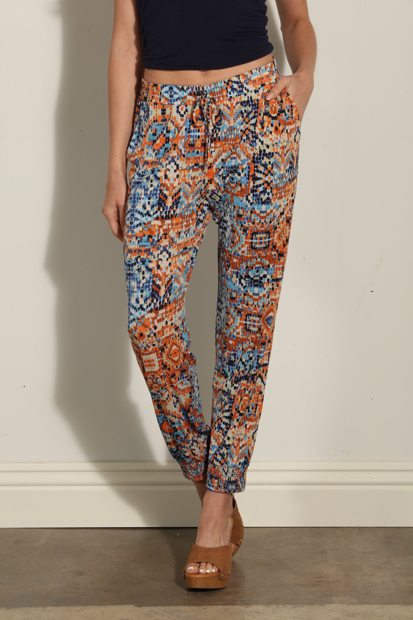 Detra Stretch Joggers-FINAL SALE