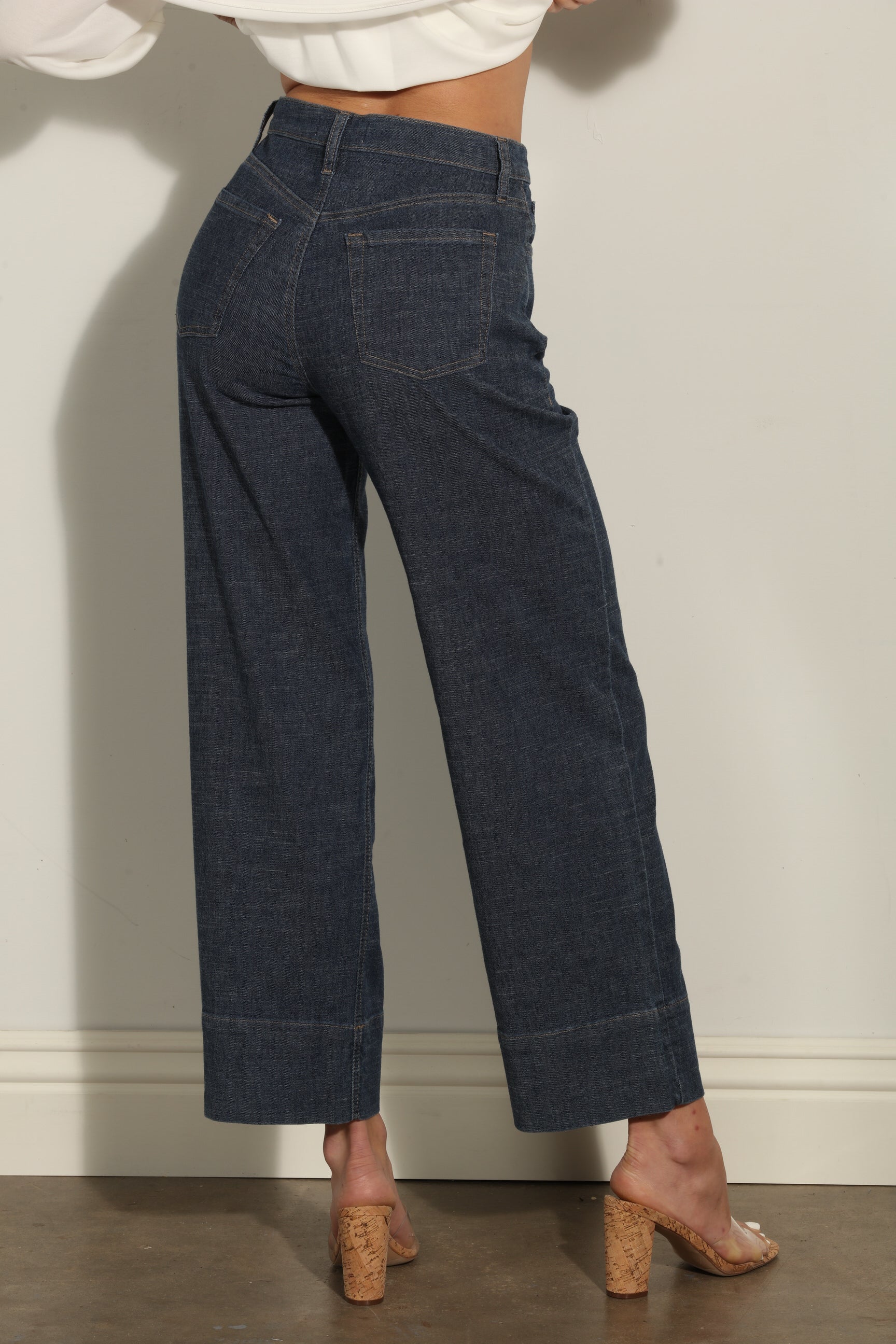 Level 99 Dylan Straight Linen Tencel Pant-BEST SELLERS