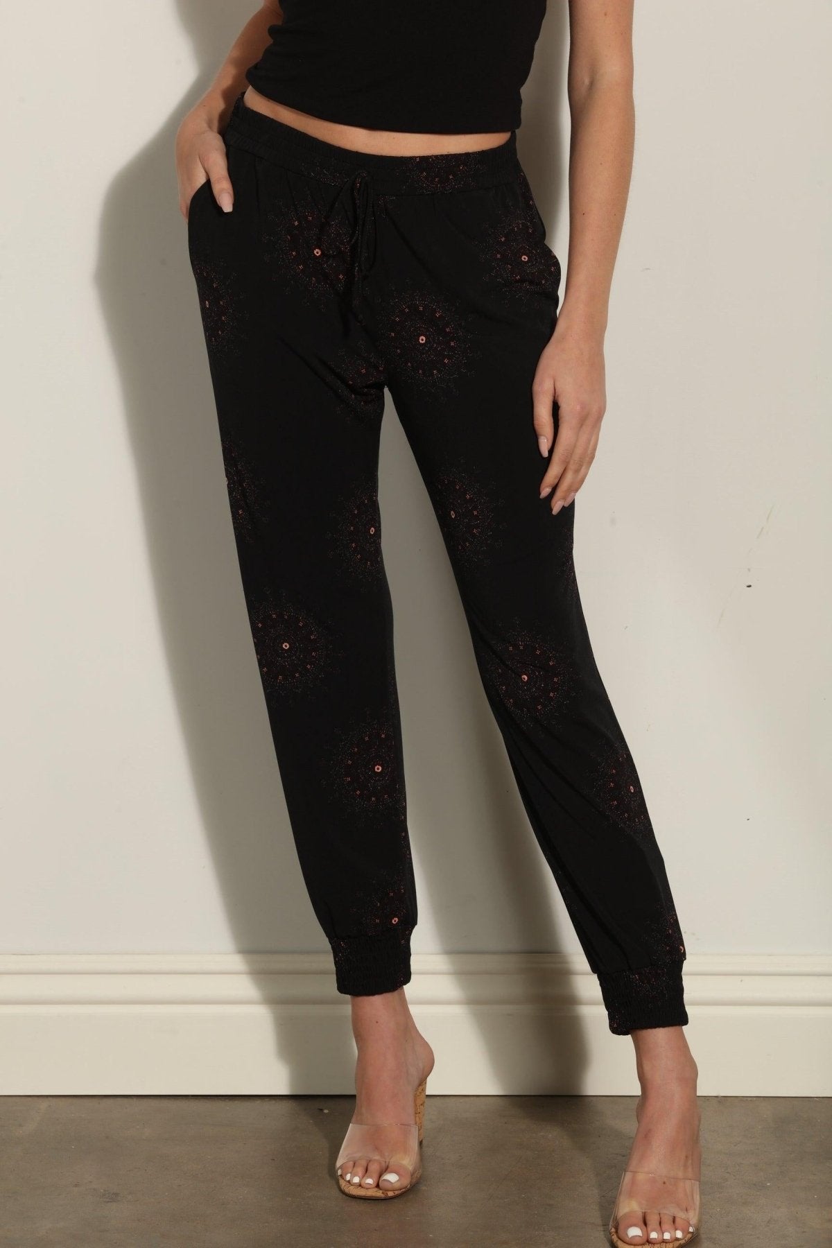 Steffi Medallions Stretch Jogger - FINAL SALE