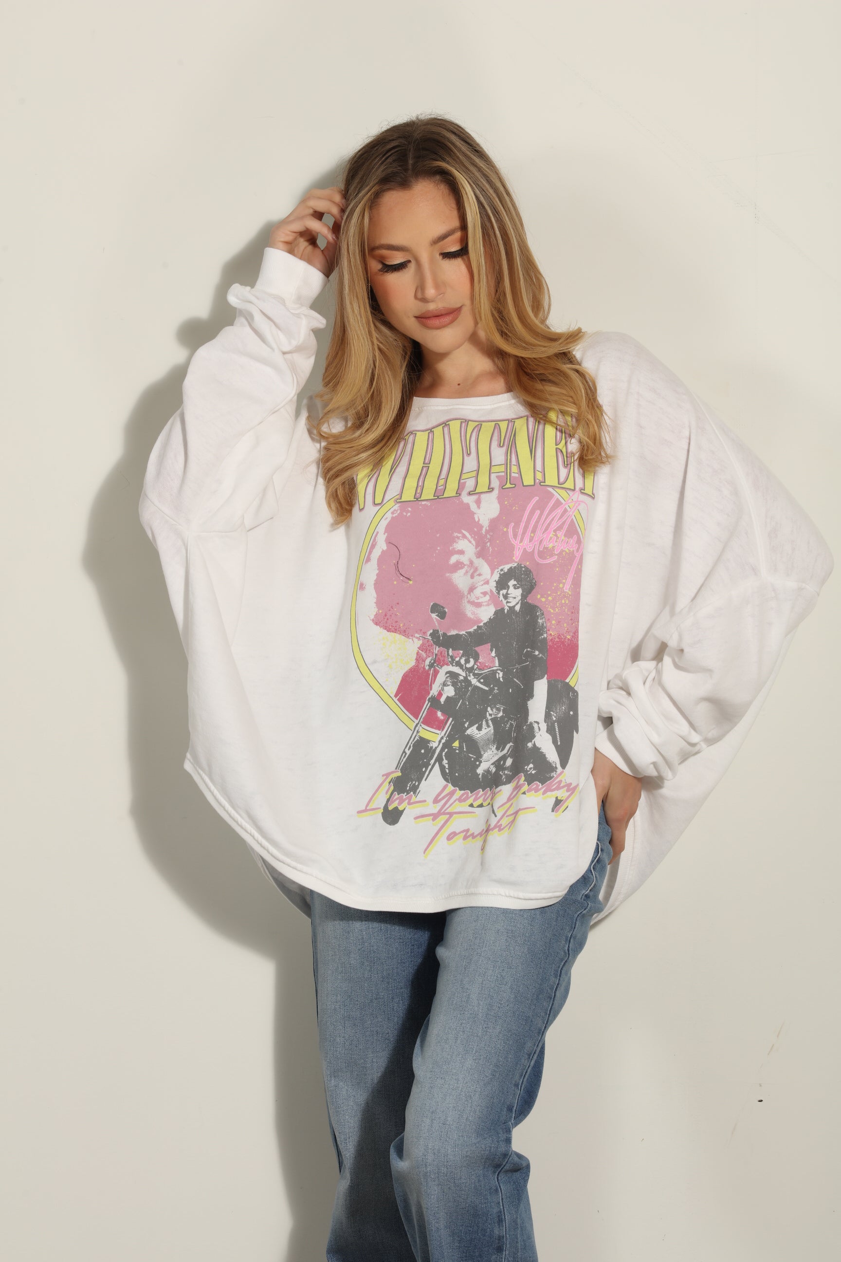Whitney Houston One Size Sweatshirt