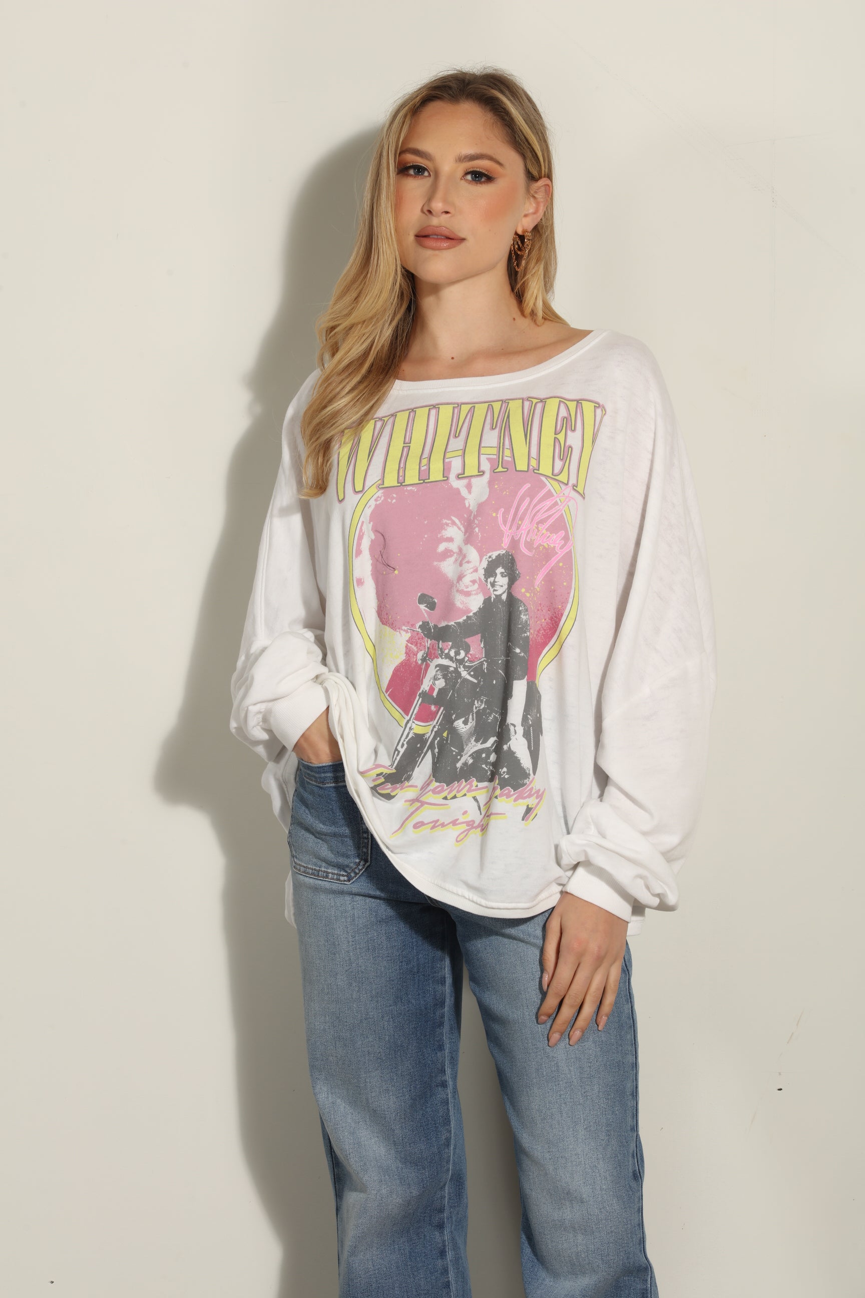 Whitney Houston One Size Sweatshirt