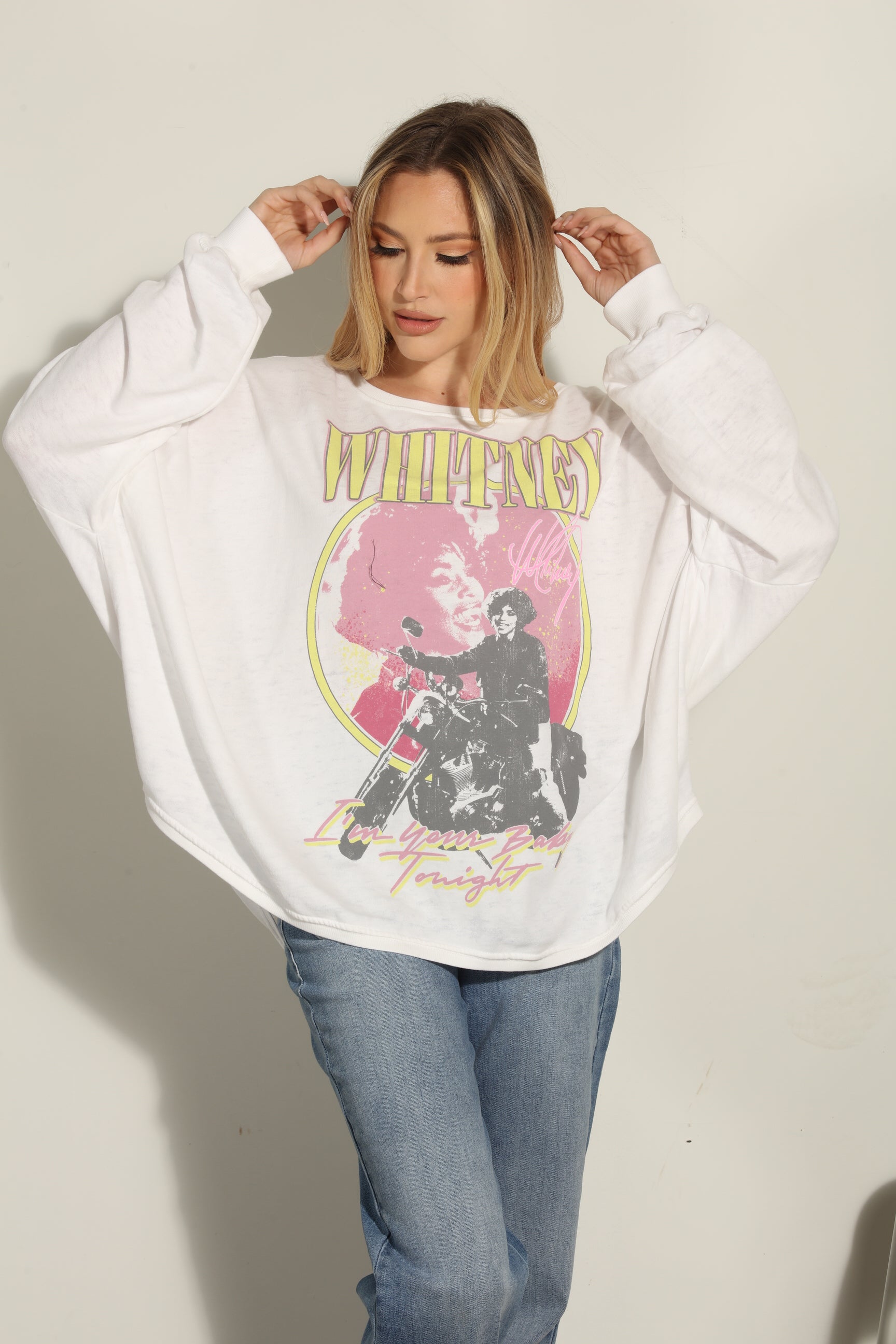 Whitney Houston One Size Sweatshirt