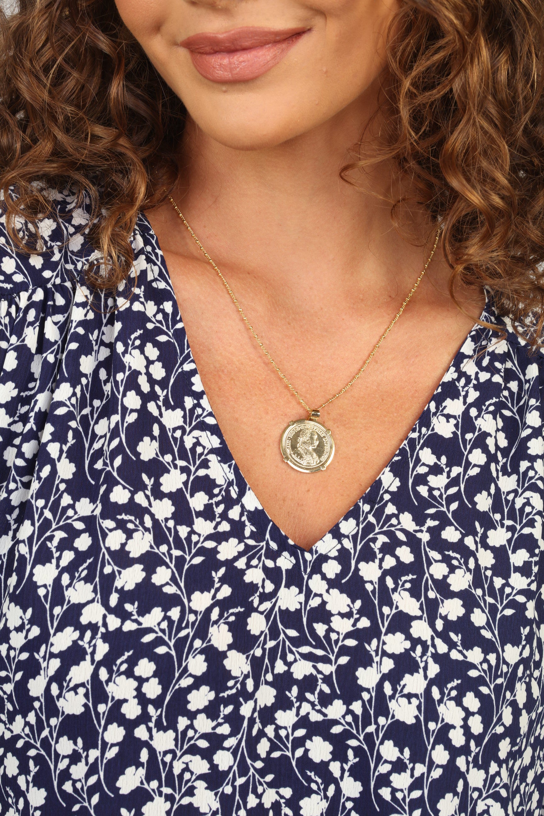 Emperor Coin 14K Gold Filled Necklace - BEST SELLER